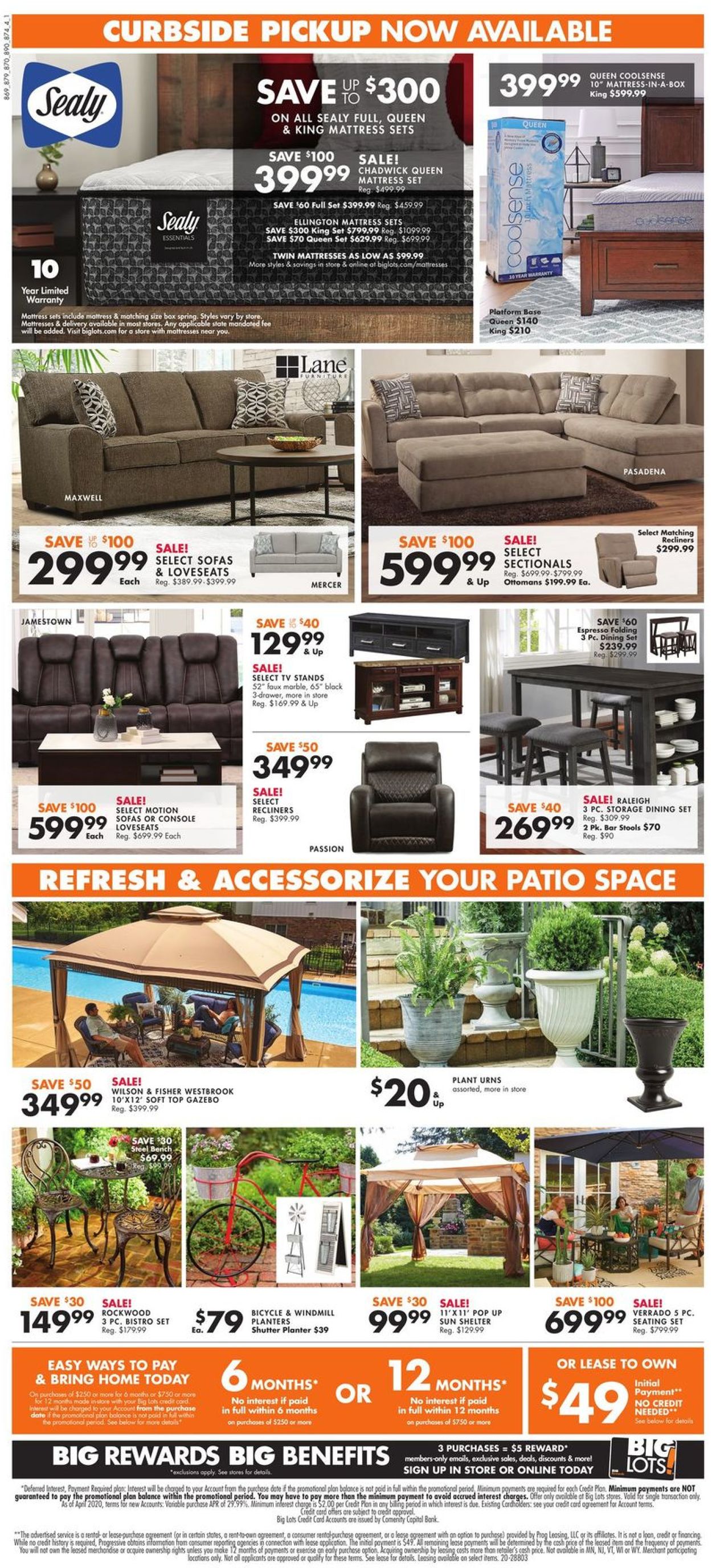 Catalogue Big Lots from 04/18/2020