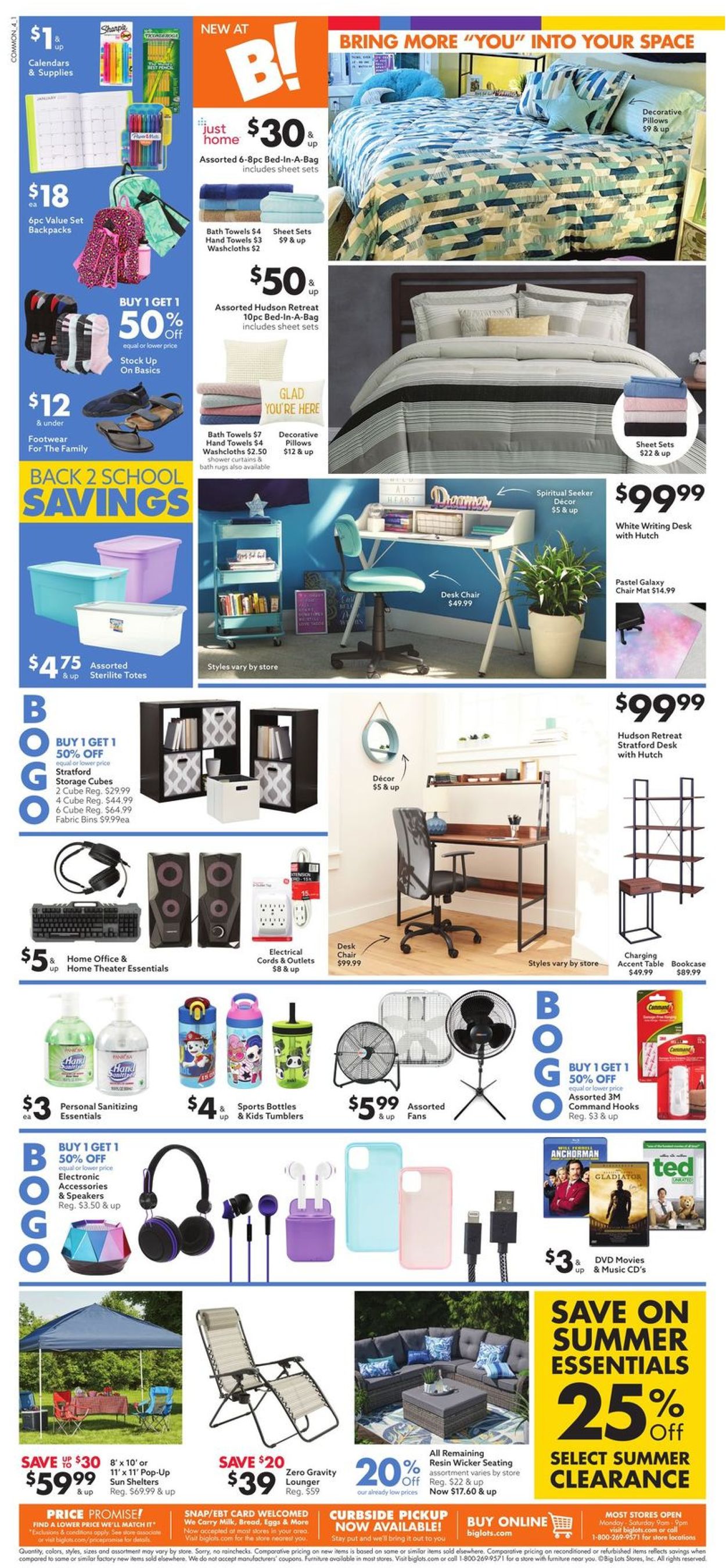 Catalogue Big Lots from 07/25/2020