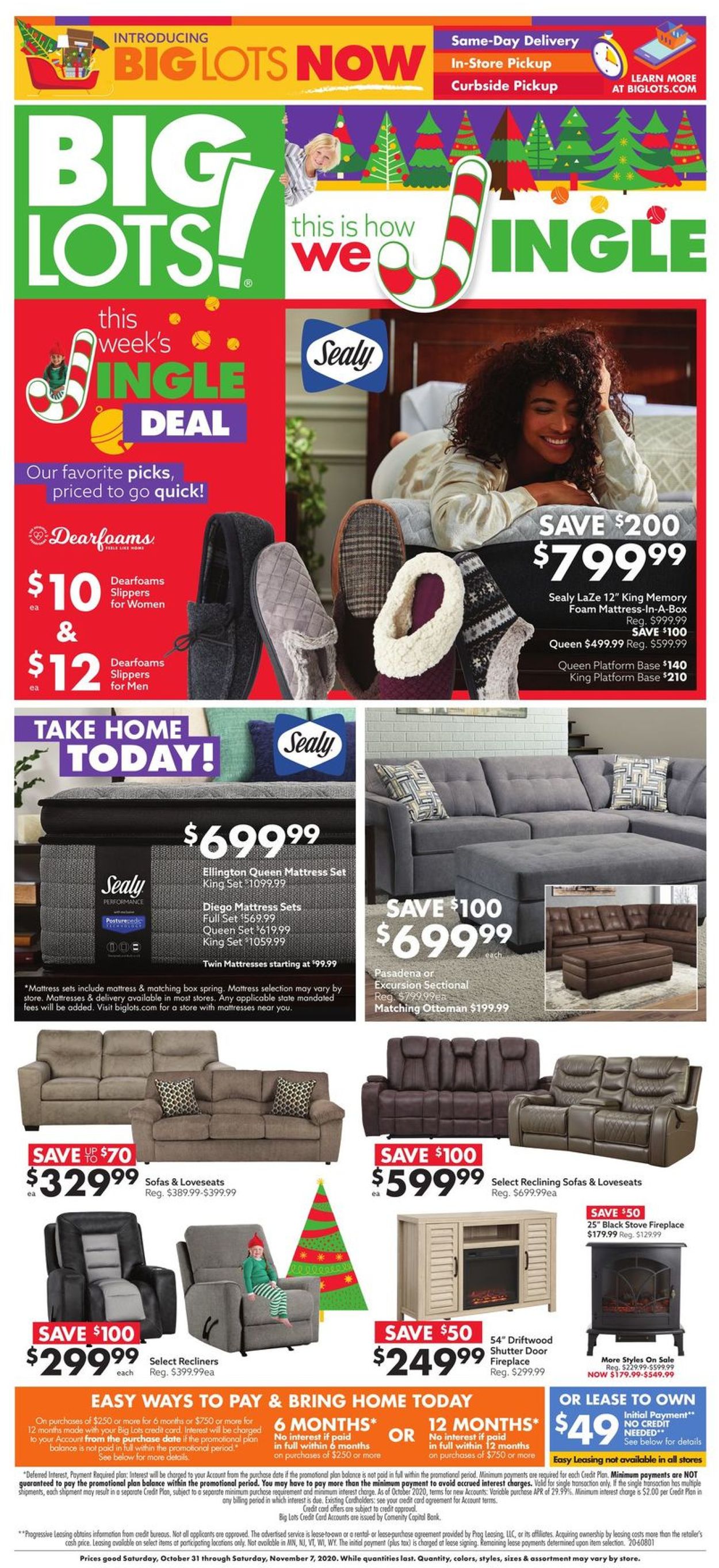 Big Lots Holiday 2020 Current weekly ad 10/31 11/07/2020 frequent