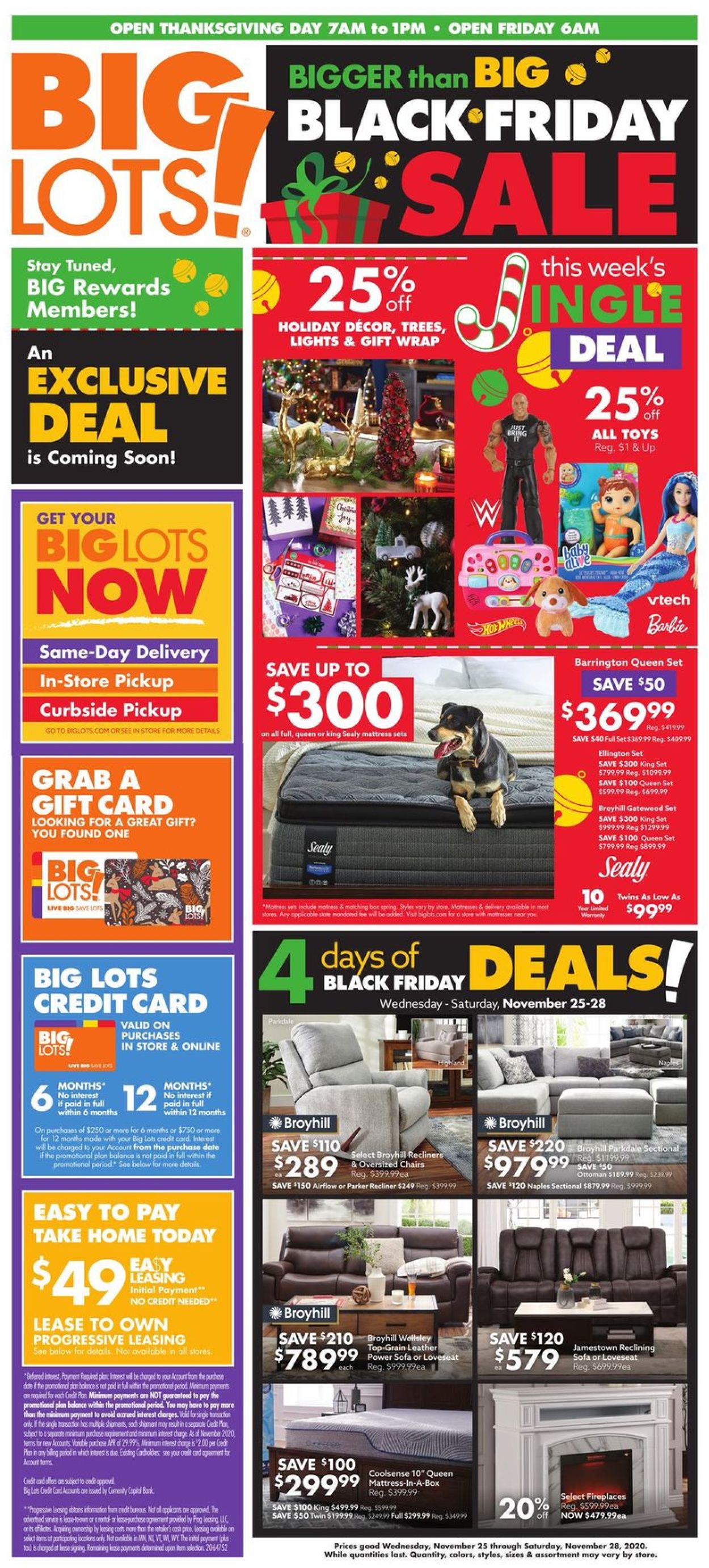 Big Lots Black Friday 2020 Current Weekly Ad 11 25 11 28 2020 Frequent Ads Com