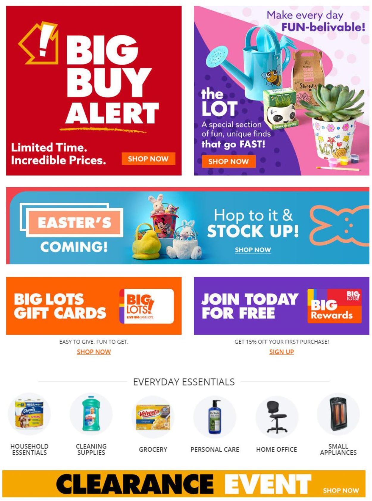 Catalogue Big Lots from 03/08/2021