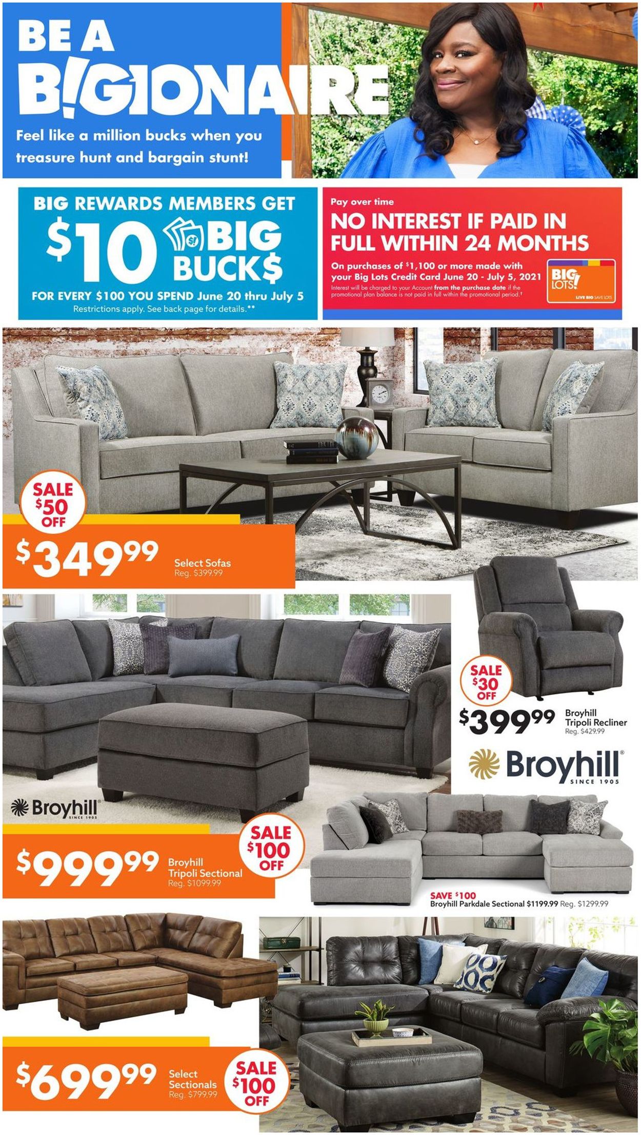 Catalogue Big Lots from 06/20/2021