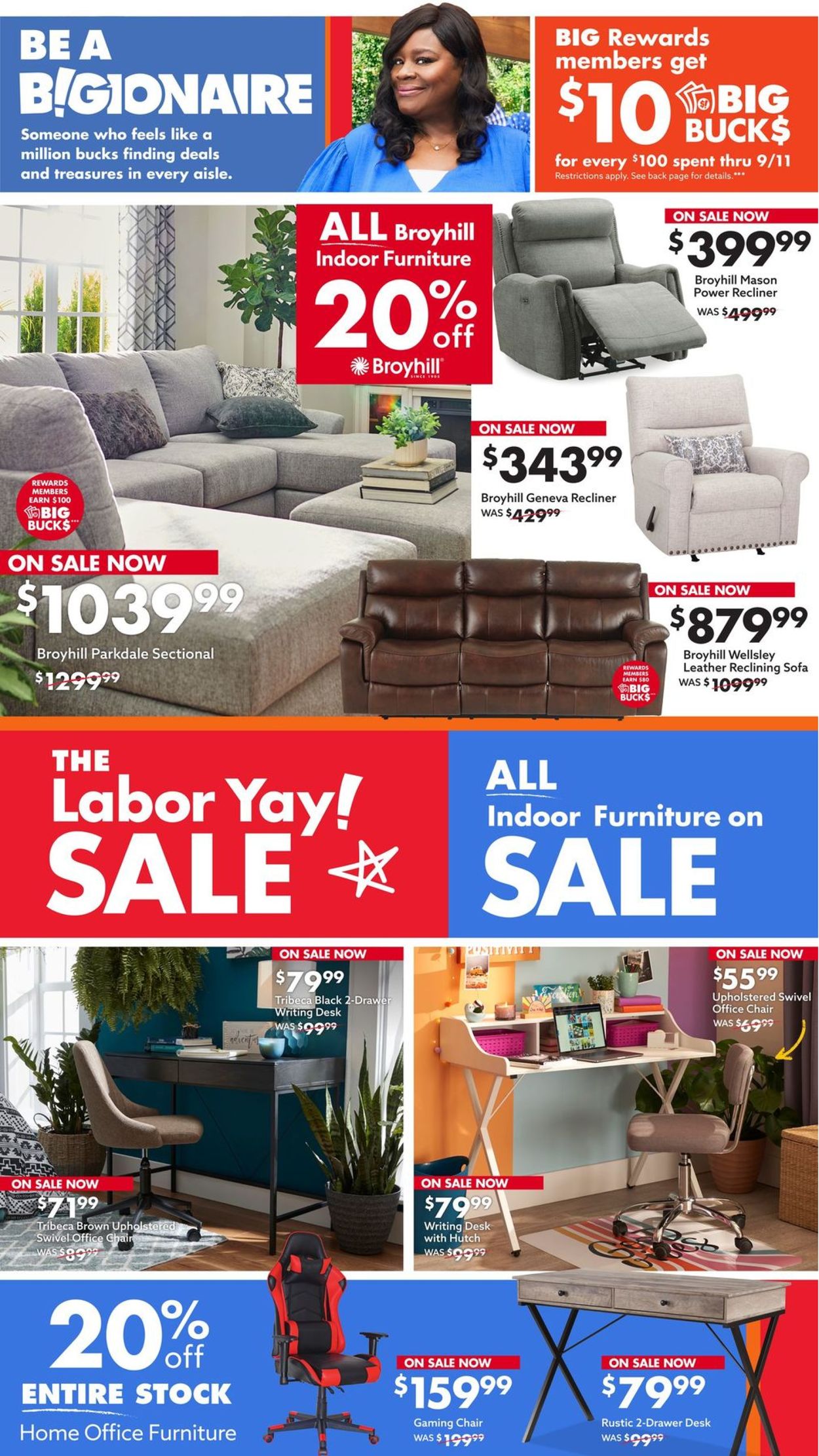 Catalogue Big Lots from 08/28/2021