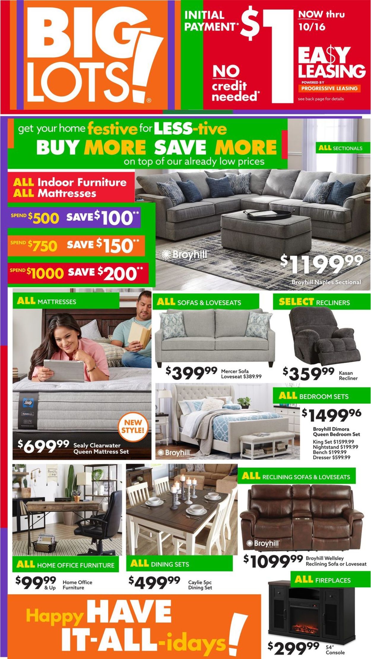 Catalogue Big Lots Halloween 2021 from 10/07/2021