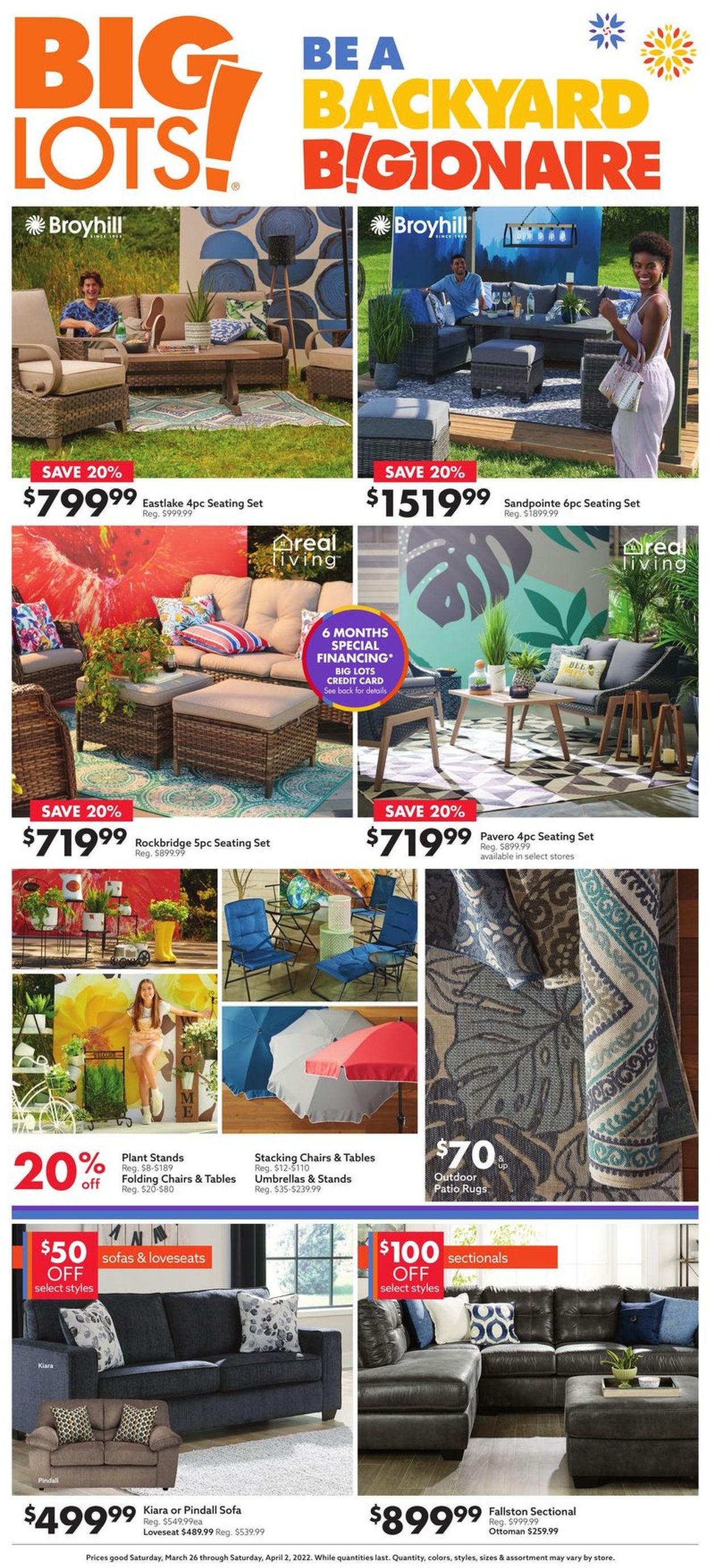 Catalogue Big Lots from 03/26/2022
