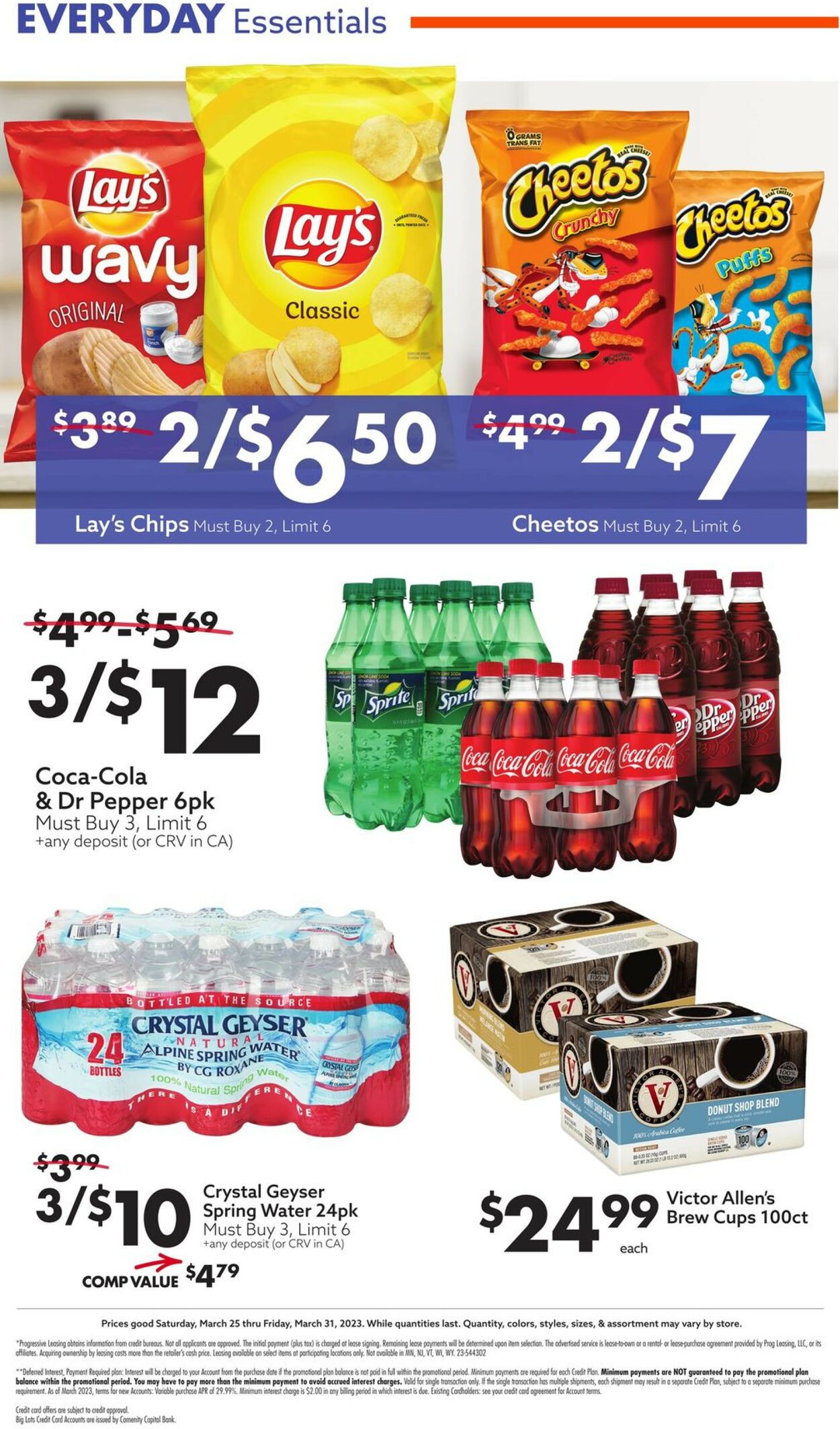 Catalogue Big Lots from 03/25/2023