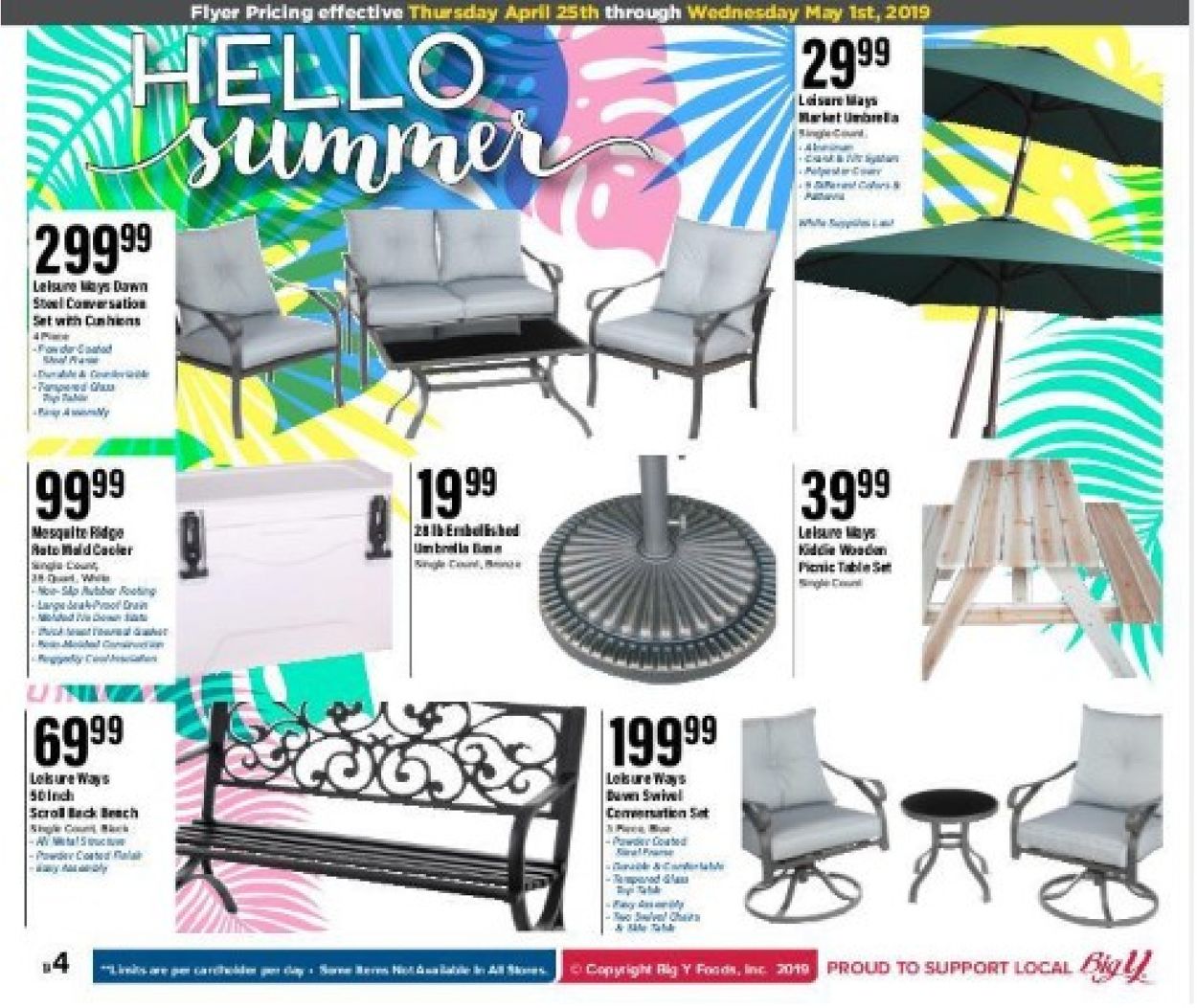 Catalogue Big Y from 04/25/2019
