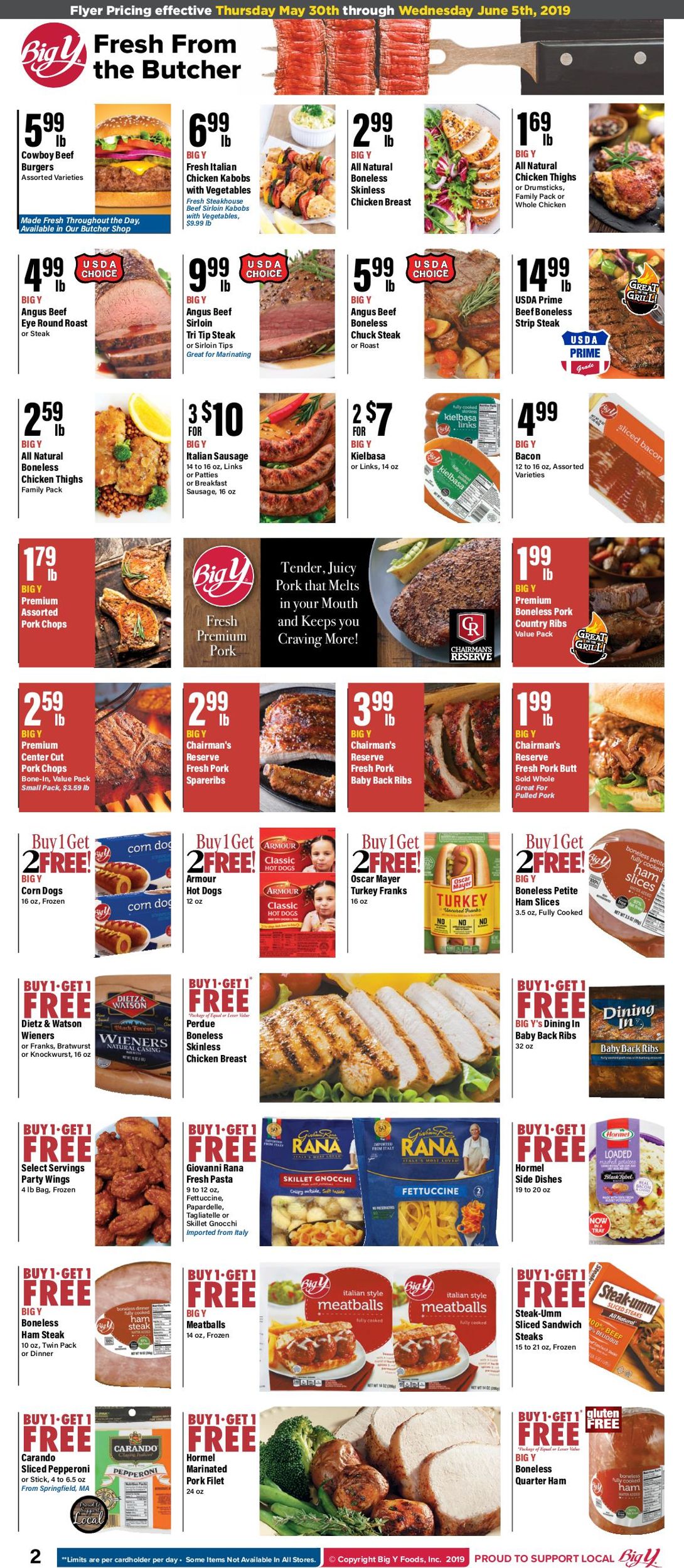 Catalogue Big Y from 05/30/2019