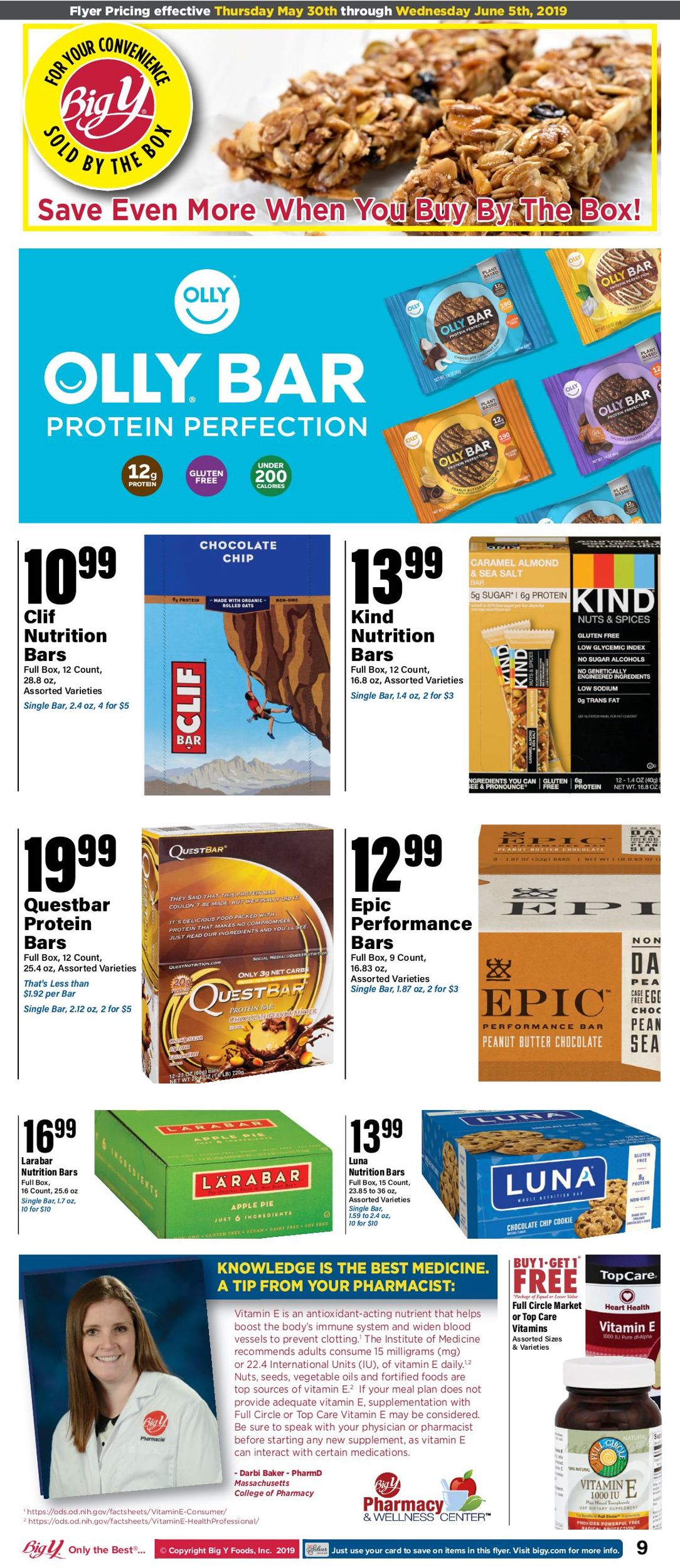 Catalogue Big Y from 05/30/2019