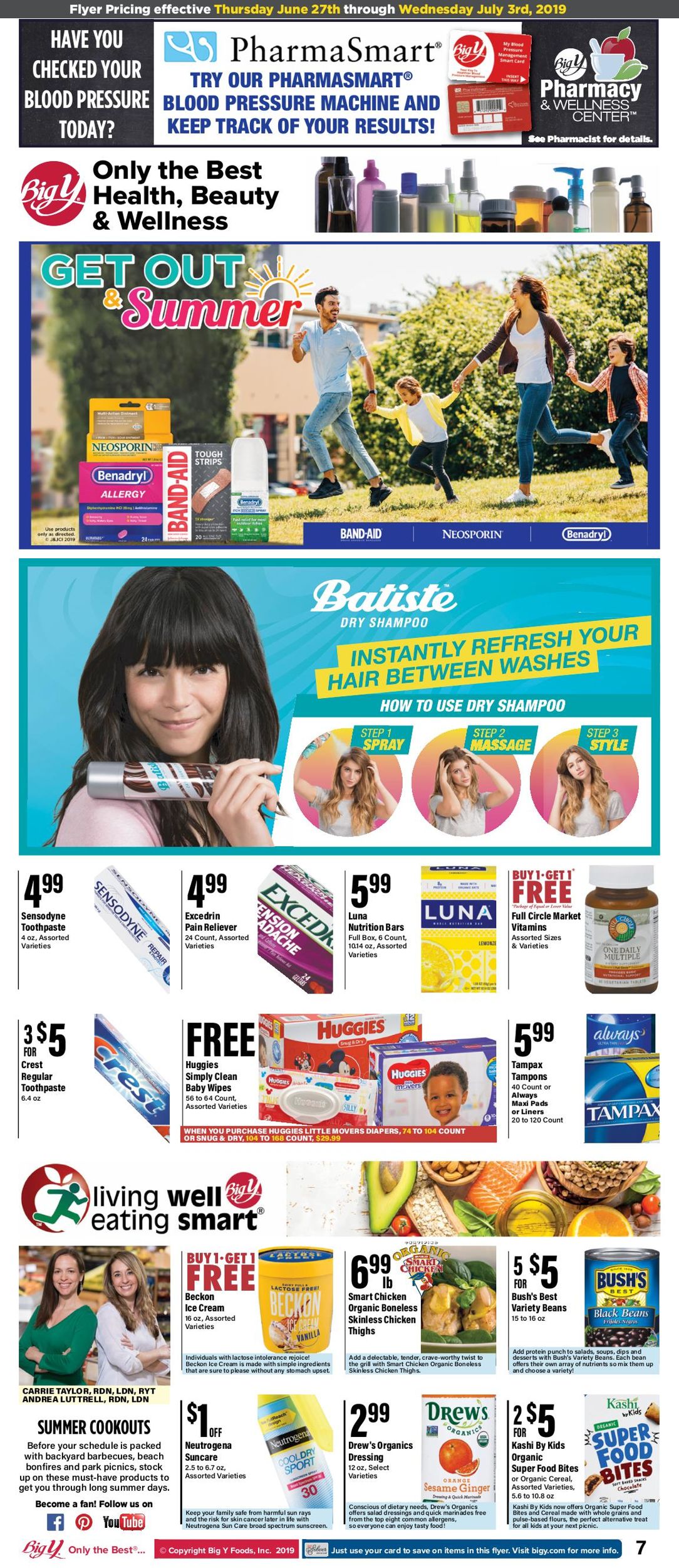 Catalogue Big Y from 06/27/2019