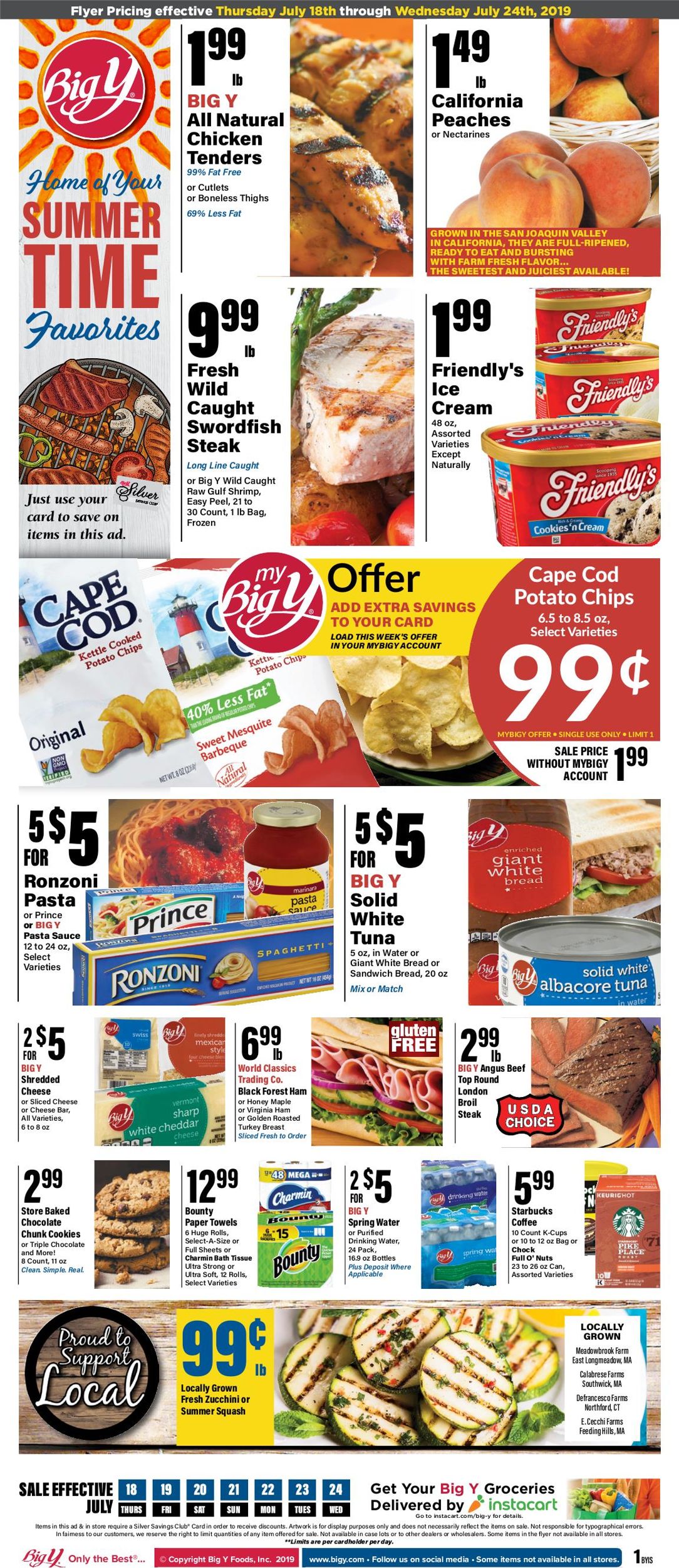 Catalogue Big Y from 07/18/2019