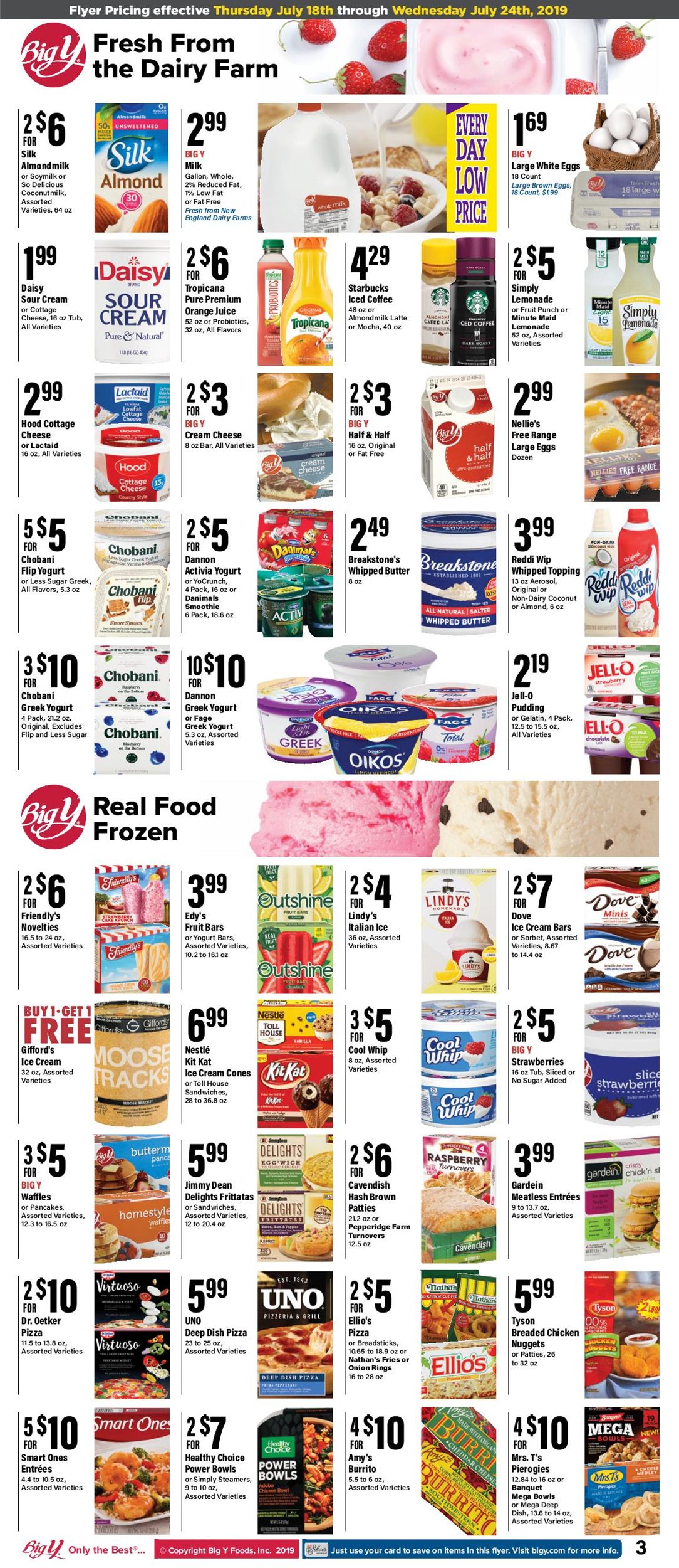 Catalogue Big Y from 07/18/2019