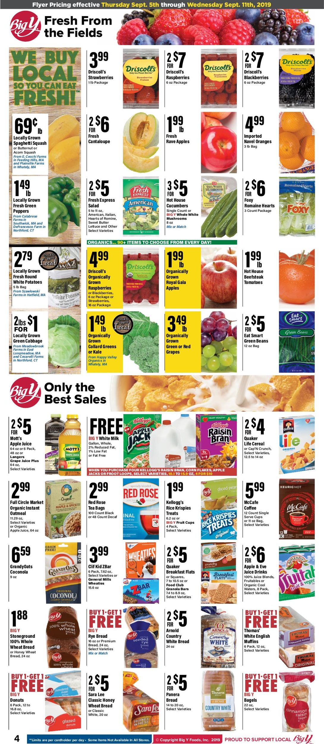 Catalogue Big Y from 09/05/2019