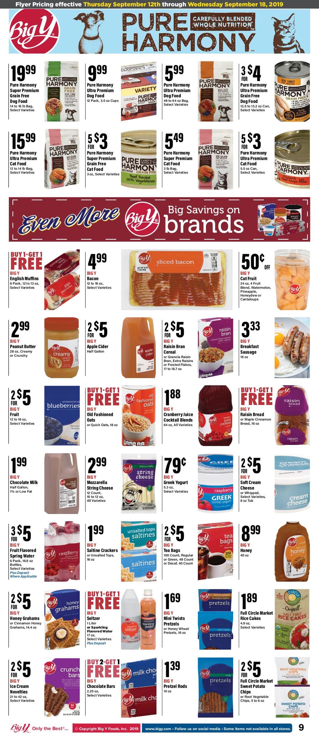 Catalogue Big Y from 09/12/2019