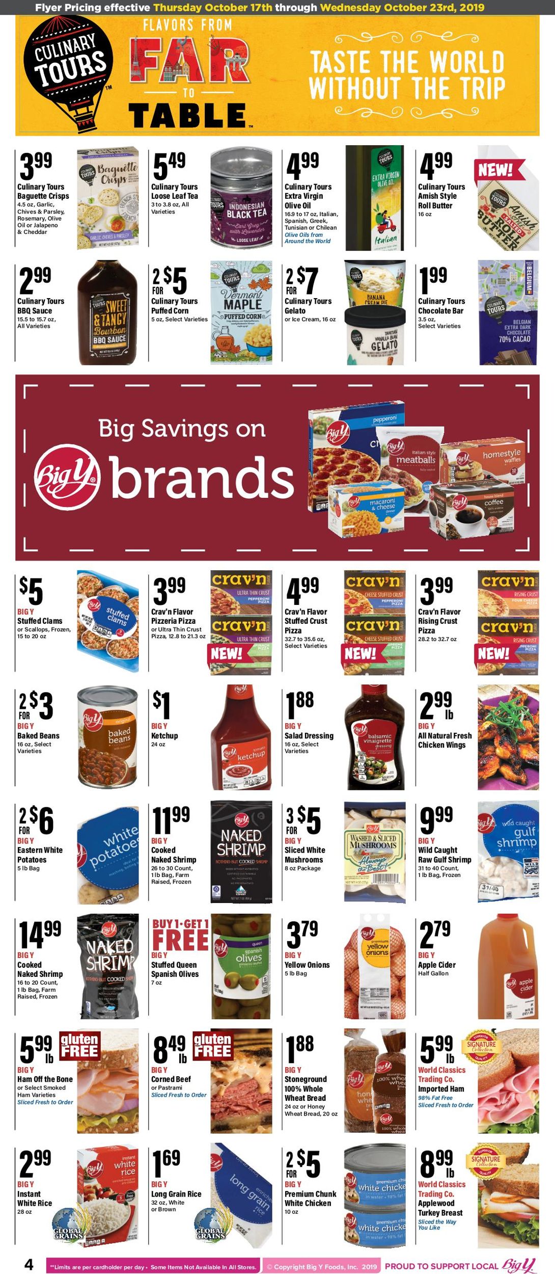 Catalogue Big Y from 10/17/2019