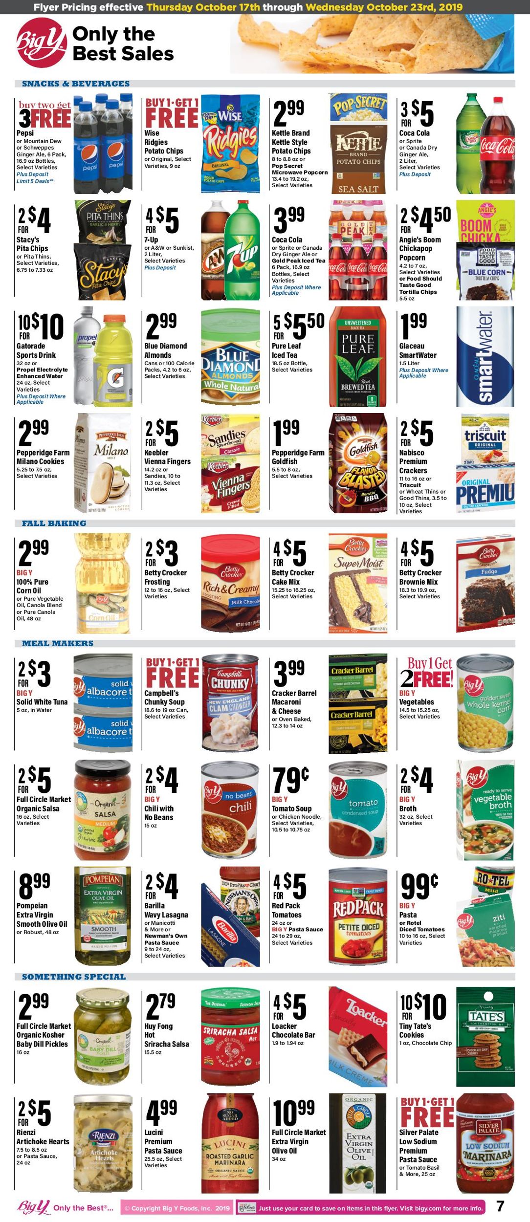 Catalogue Big Y from 10/17/2019