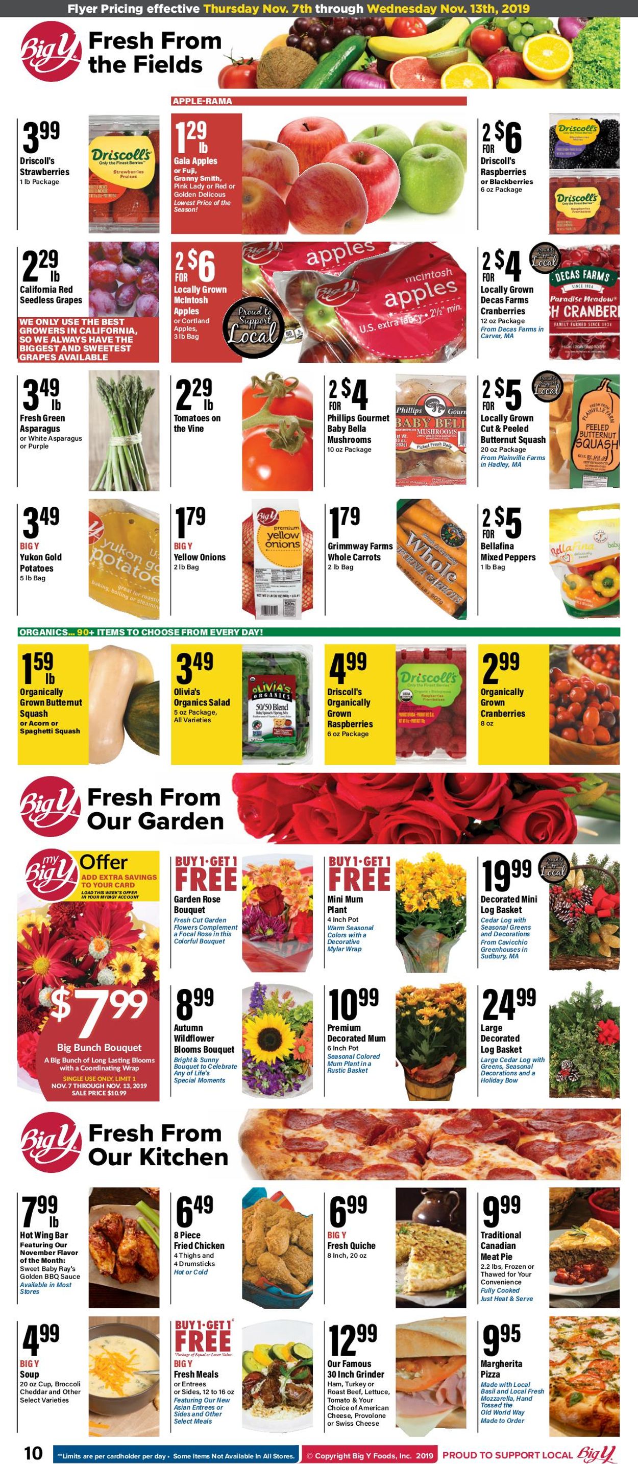 Catalogue Big Y from 11/07/2019