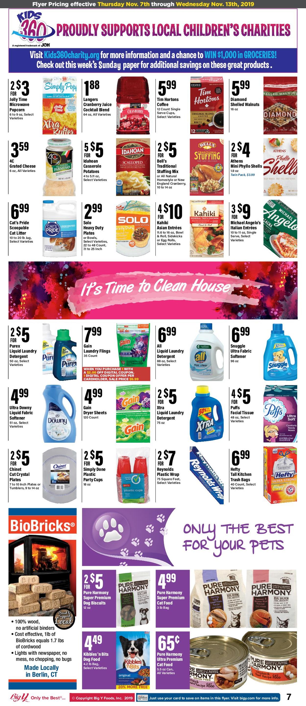 Catalogue Big Y from 11/07/2019