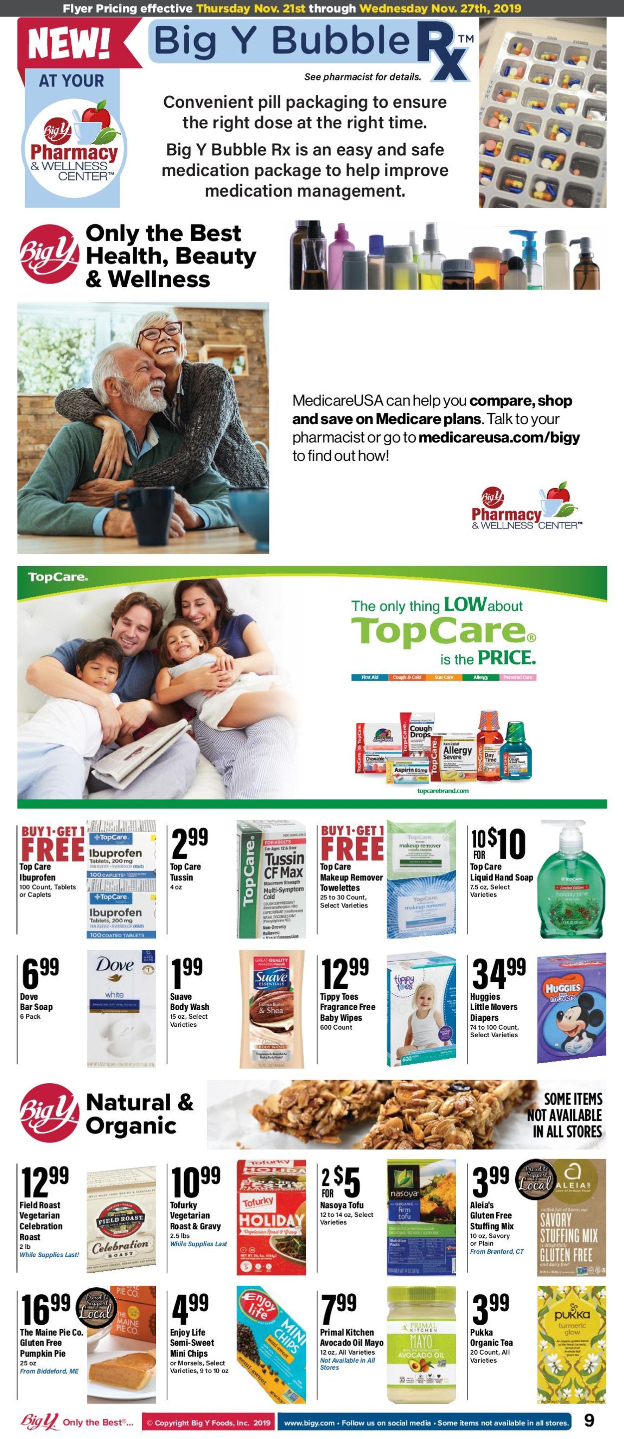 Catalogue Big Y from 11/21/2019