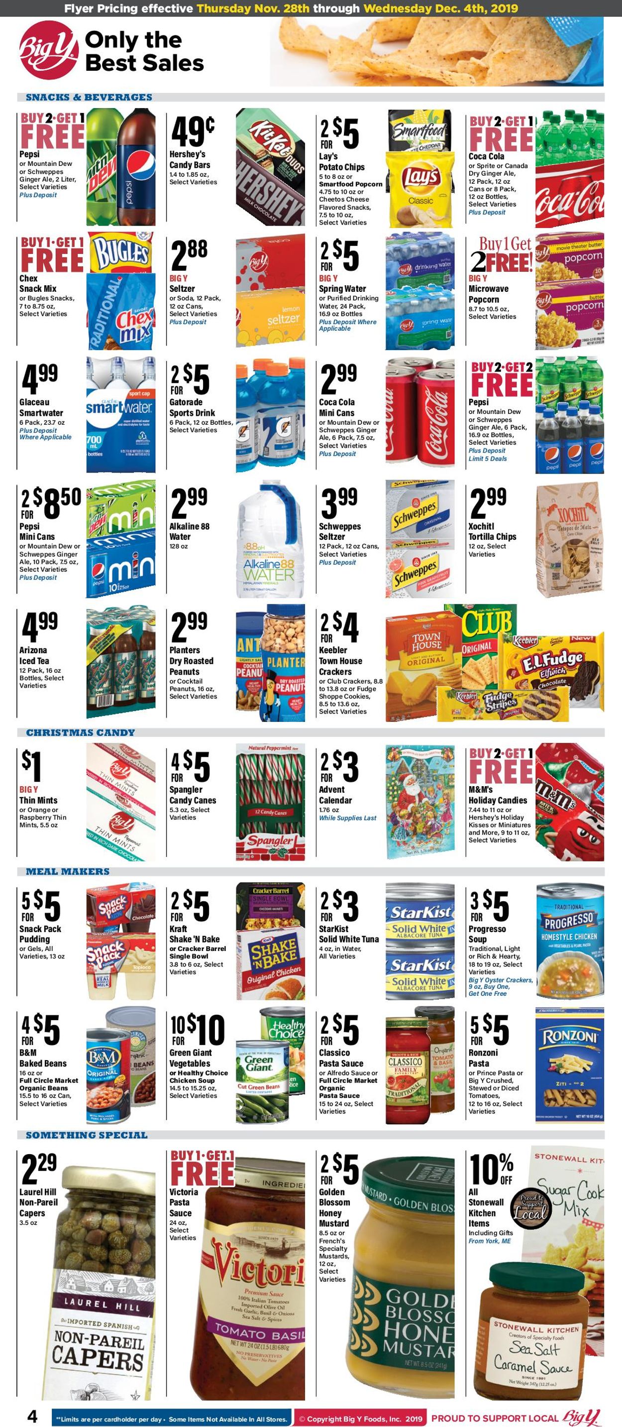 Catalogue Big Y from 11/28/2019