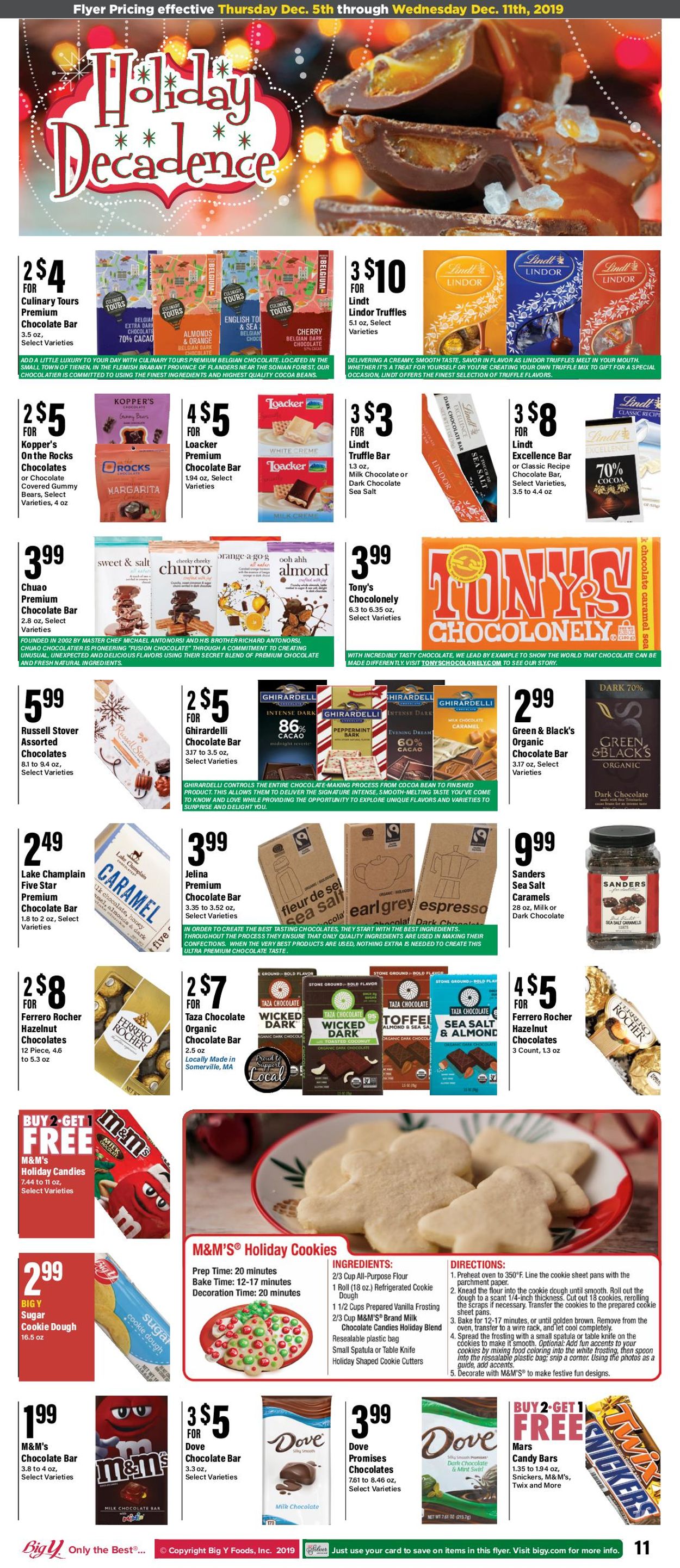 Catalogue Big Y - Holiday Ad 2019 from 12/05/2019