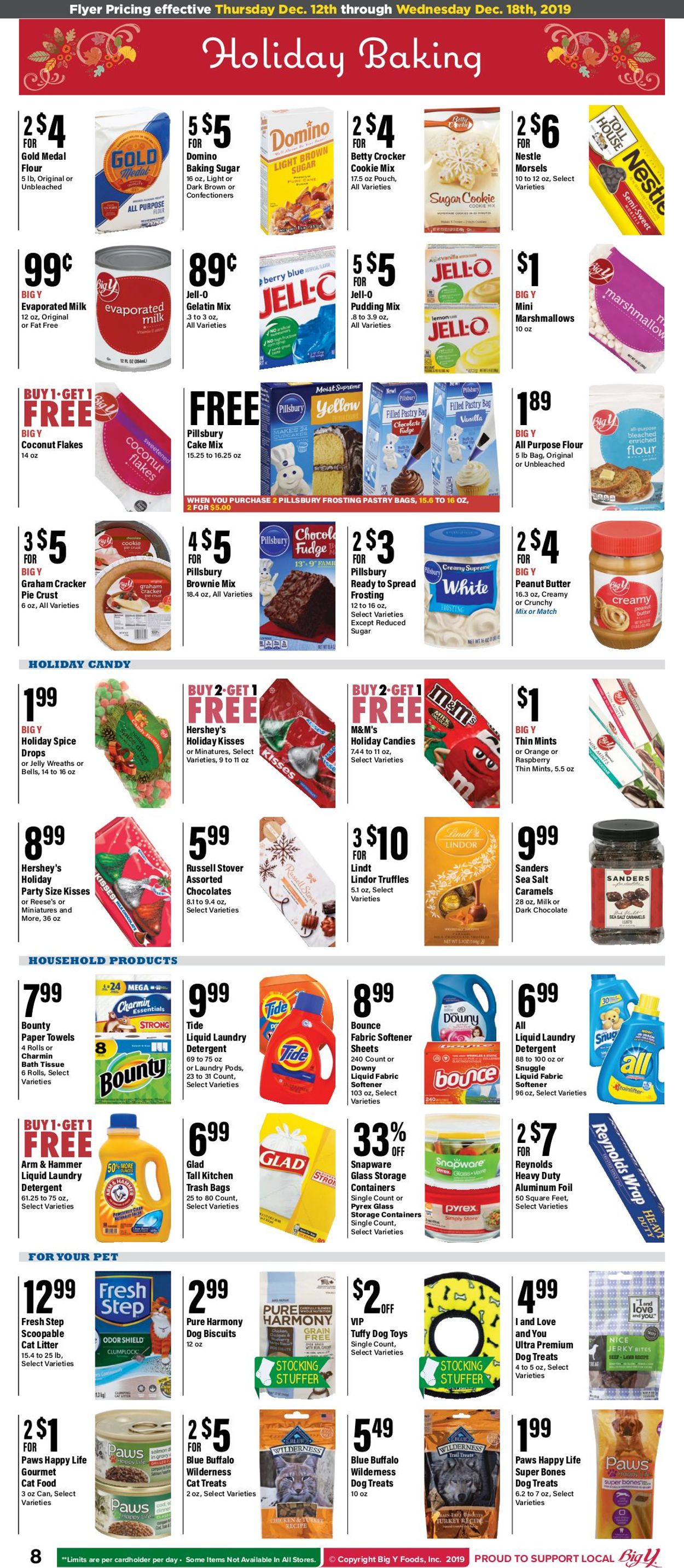 Catalogue Big Y - Christmas Ad 2019 from 12/12/2019