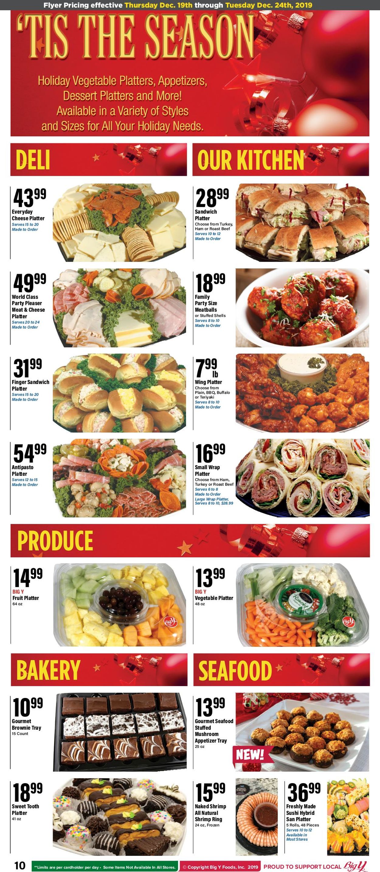 Catalogue Big Y - Christmas Ad 2019 from 12/19/2019