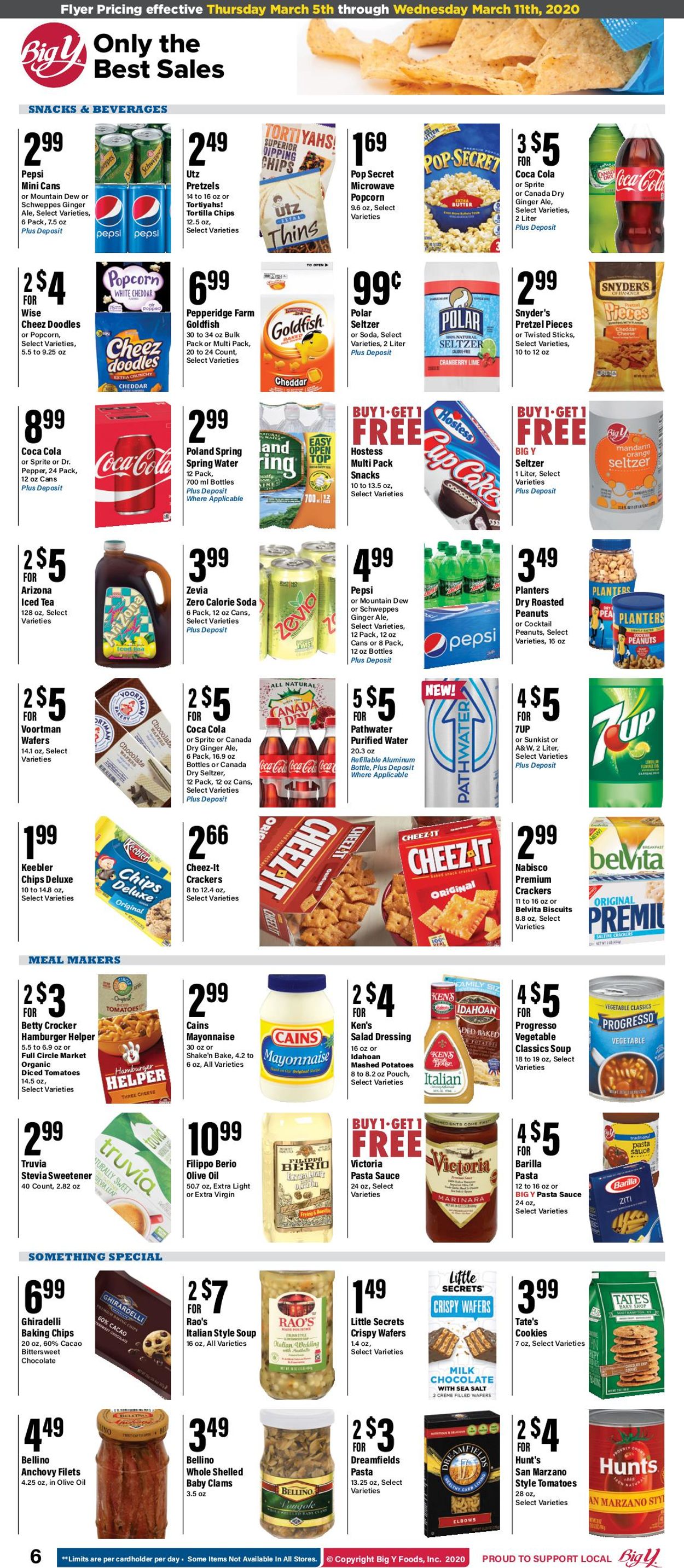 Catalogue Big Y from 03/05/2020