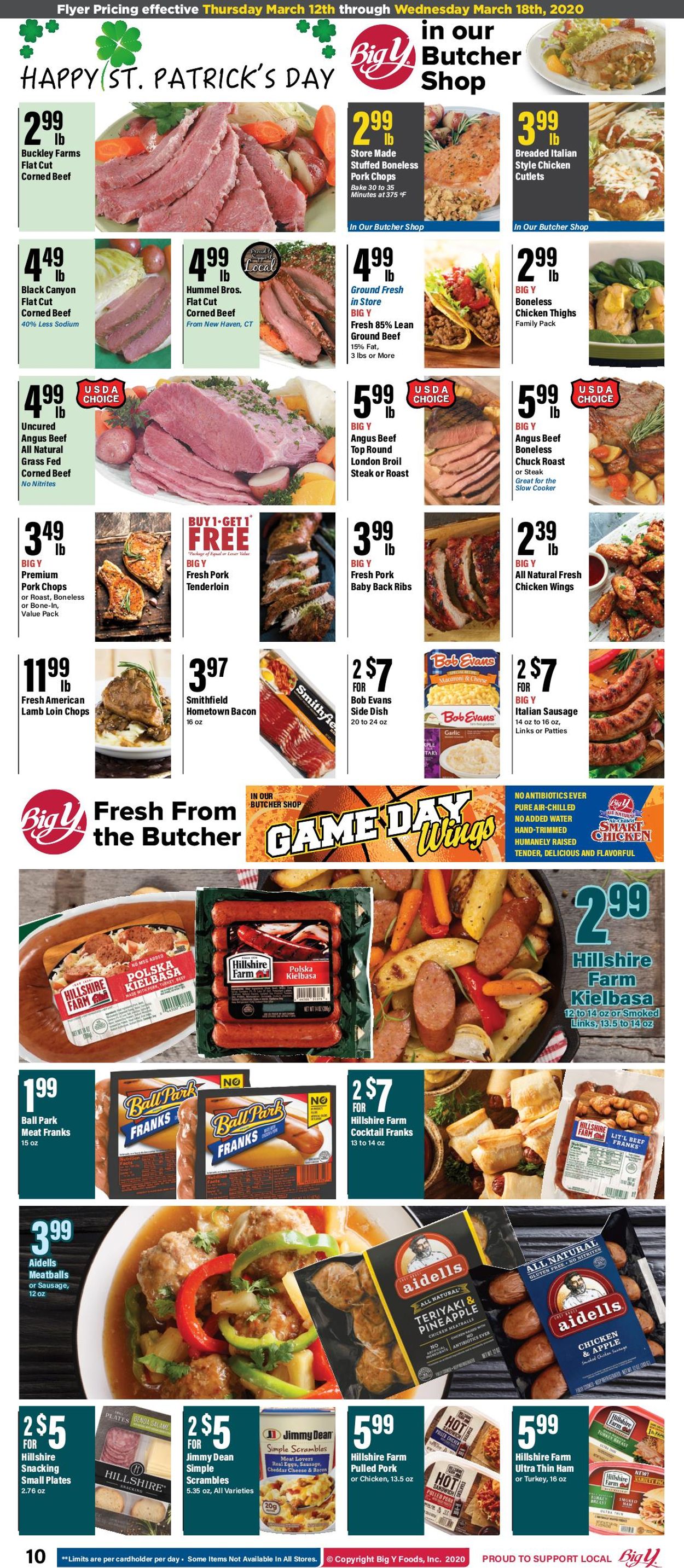 Catalogue Big Y from 03/12/2020