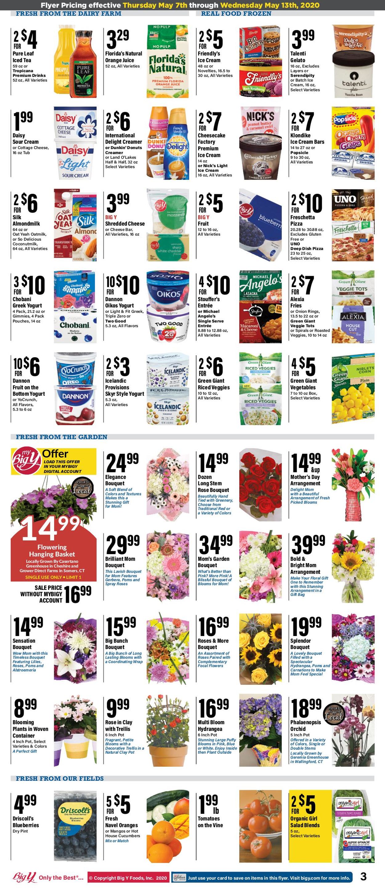 Catalogue Big Y from 05/07/2020