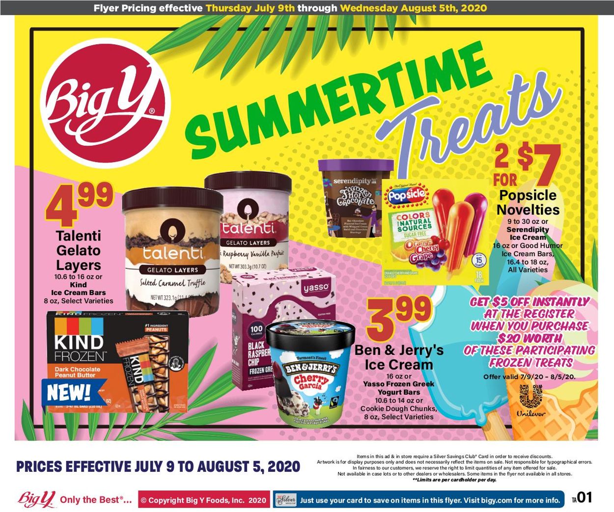 Catalogue Big Y from 07/09/2020