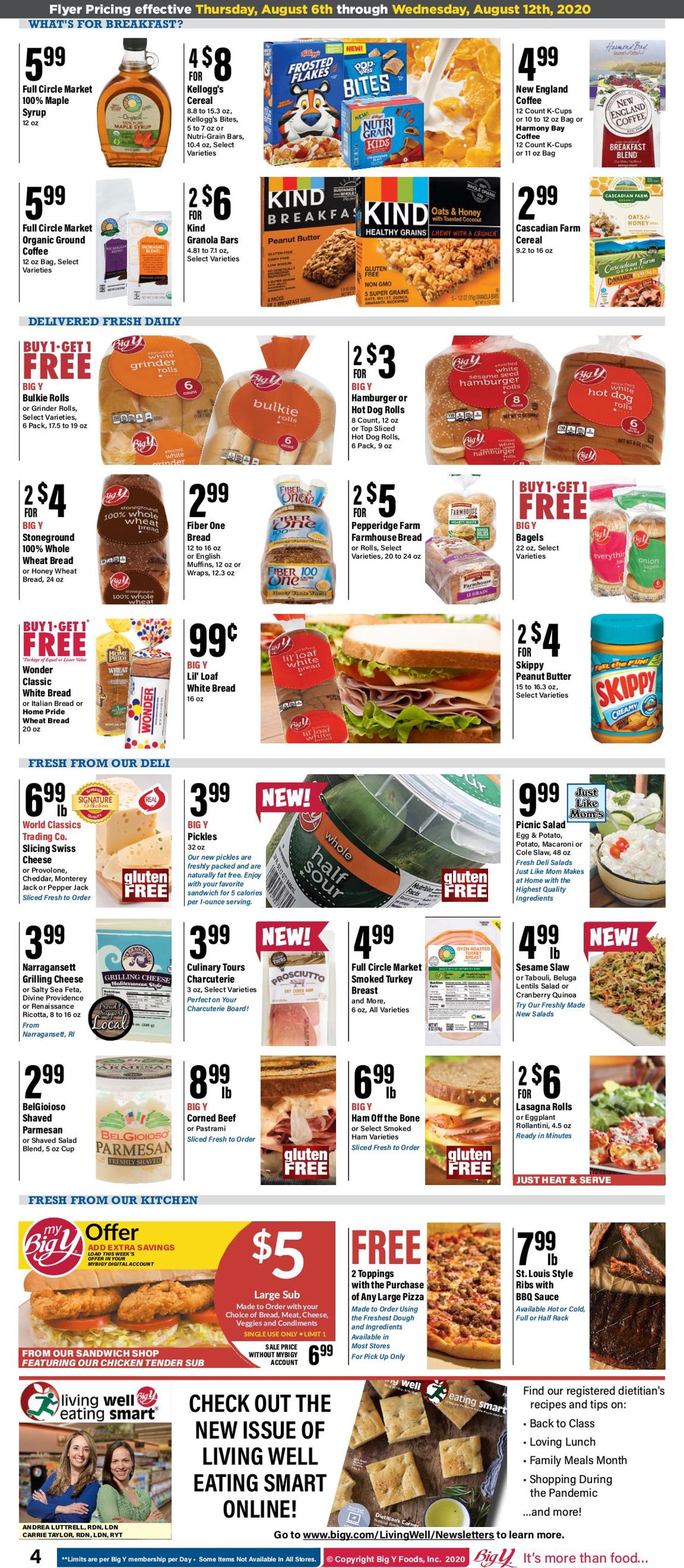 Catalogue Big Y from 08/06/2020