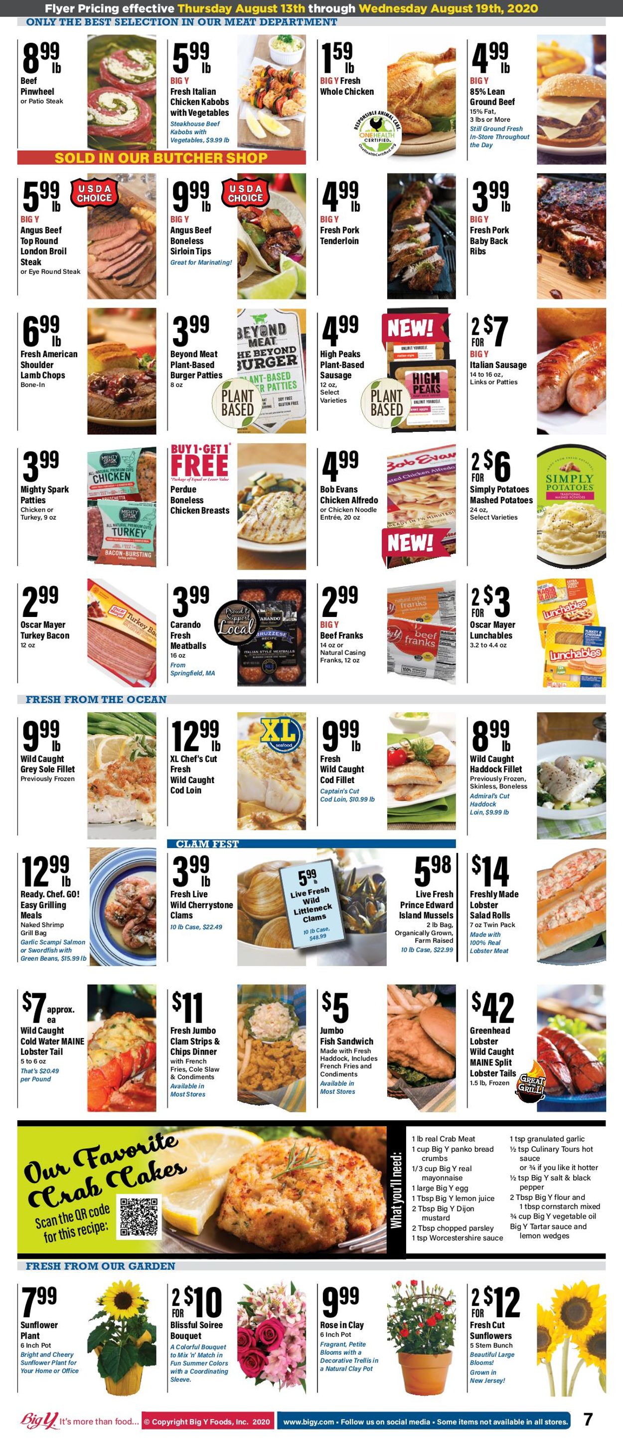 Catalogue Big Y from 08/13/2020