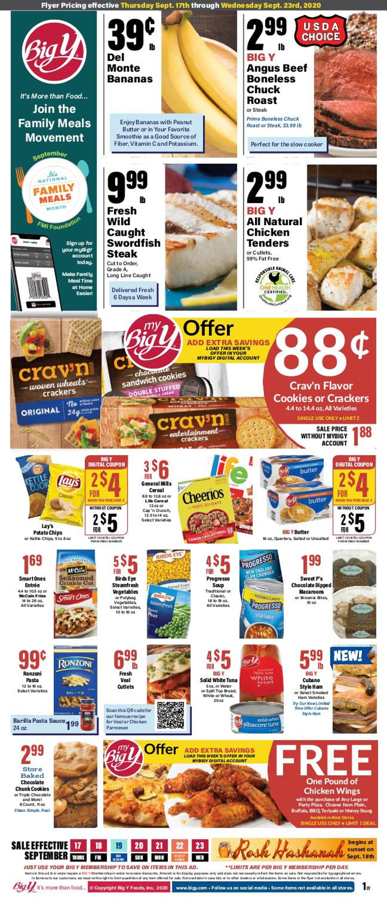 Catalogue Big Y from 09/17/2020