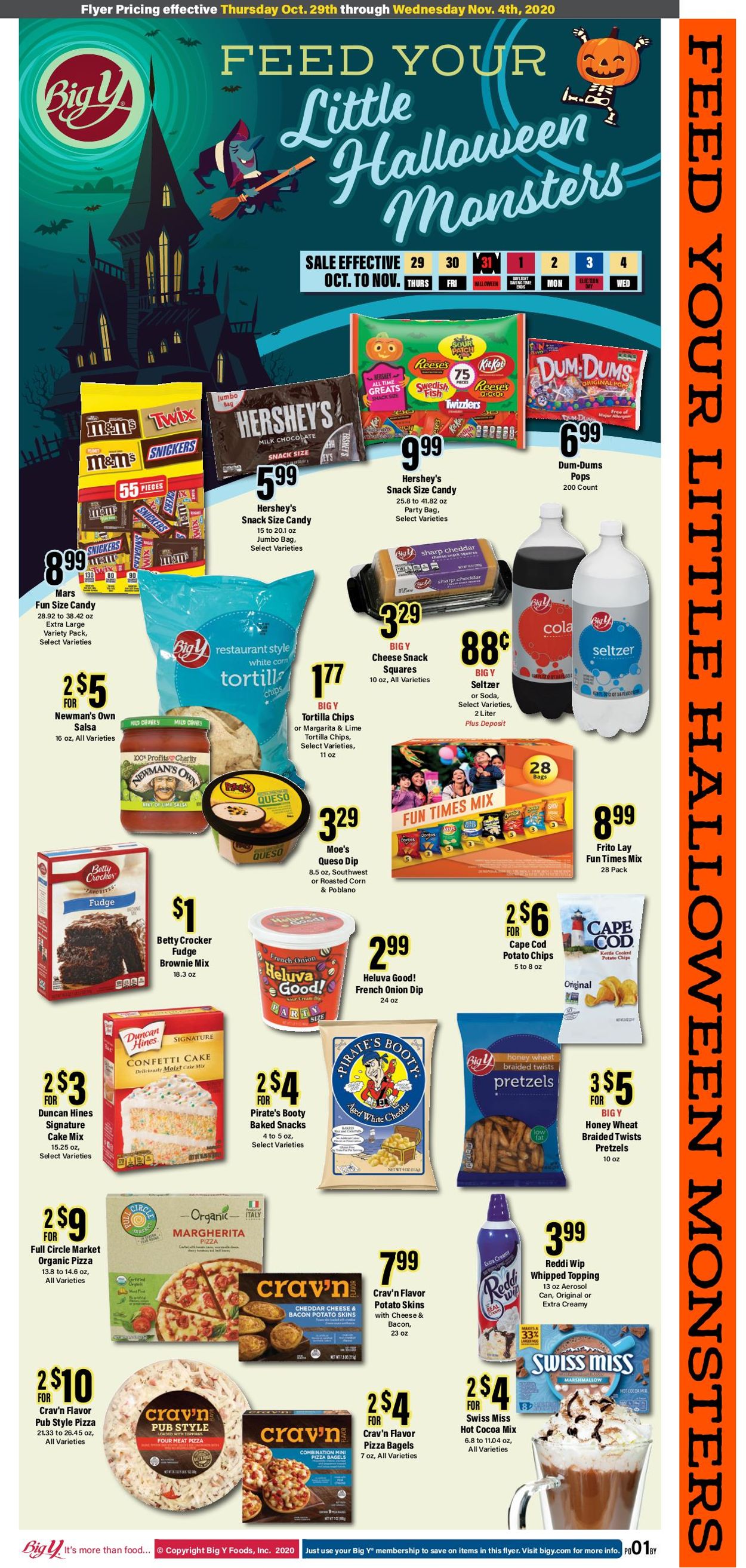 Catalogue Big Y from 10/29/2020