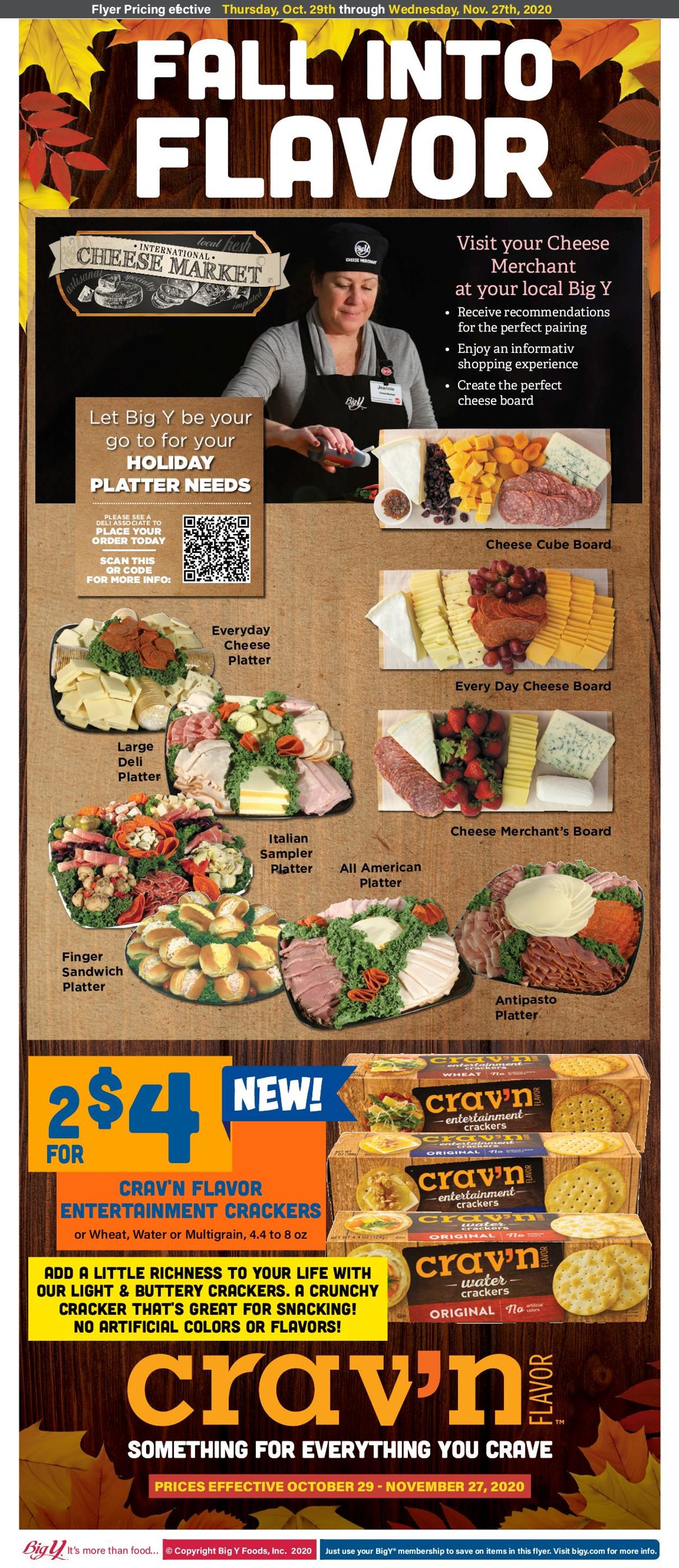 Catalogue Big Y from 10/29/2020