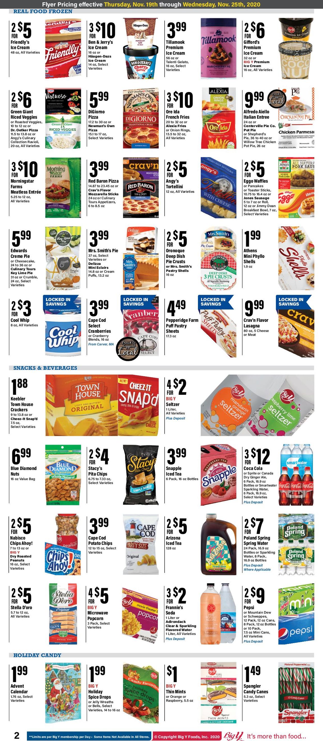 Catalogue Big Y - Thanksgiving Ad 2020 from 11/19/2020
