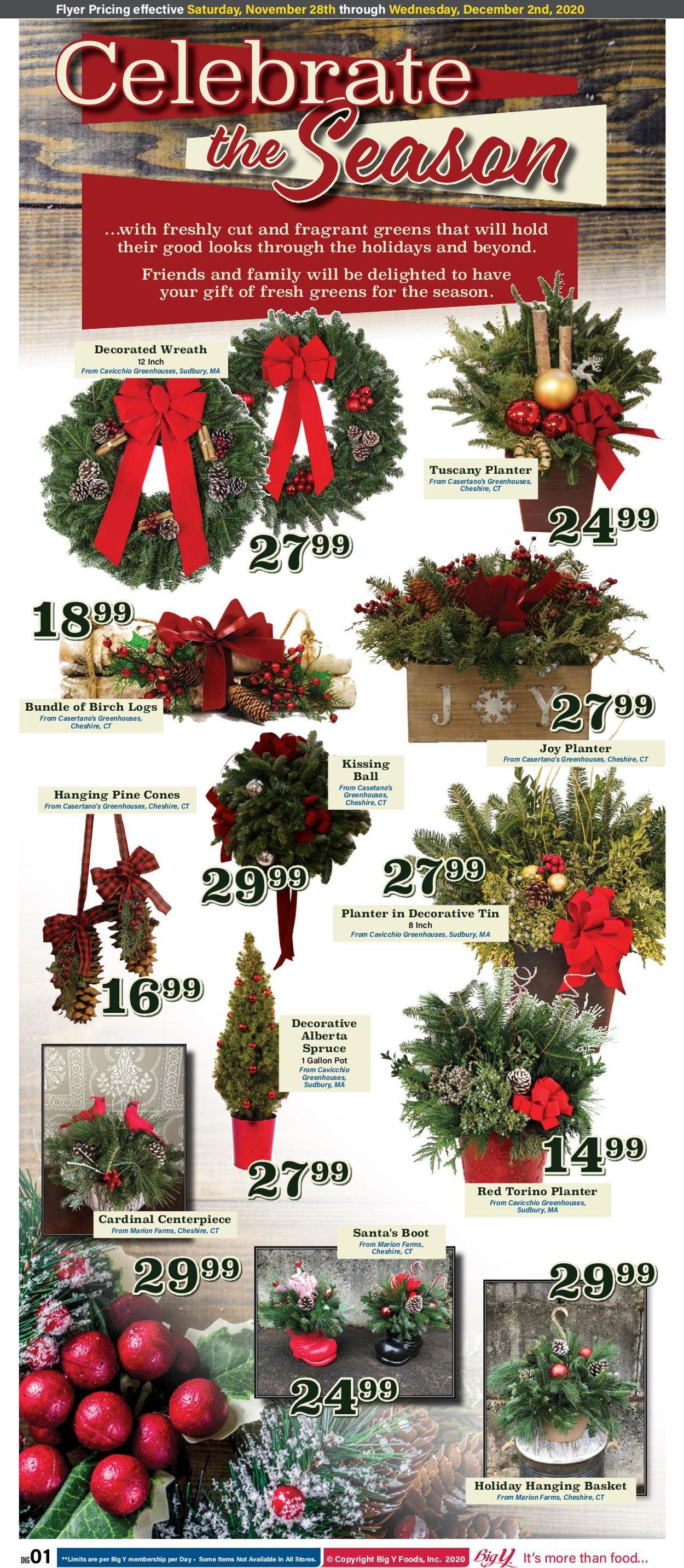 Catalogue Big Y Cyber Monday from 11/28/2020