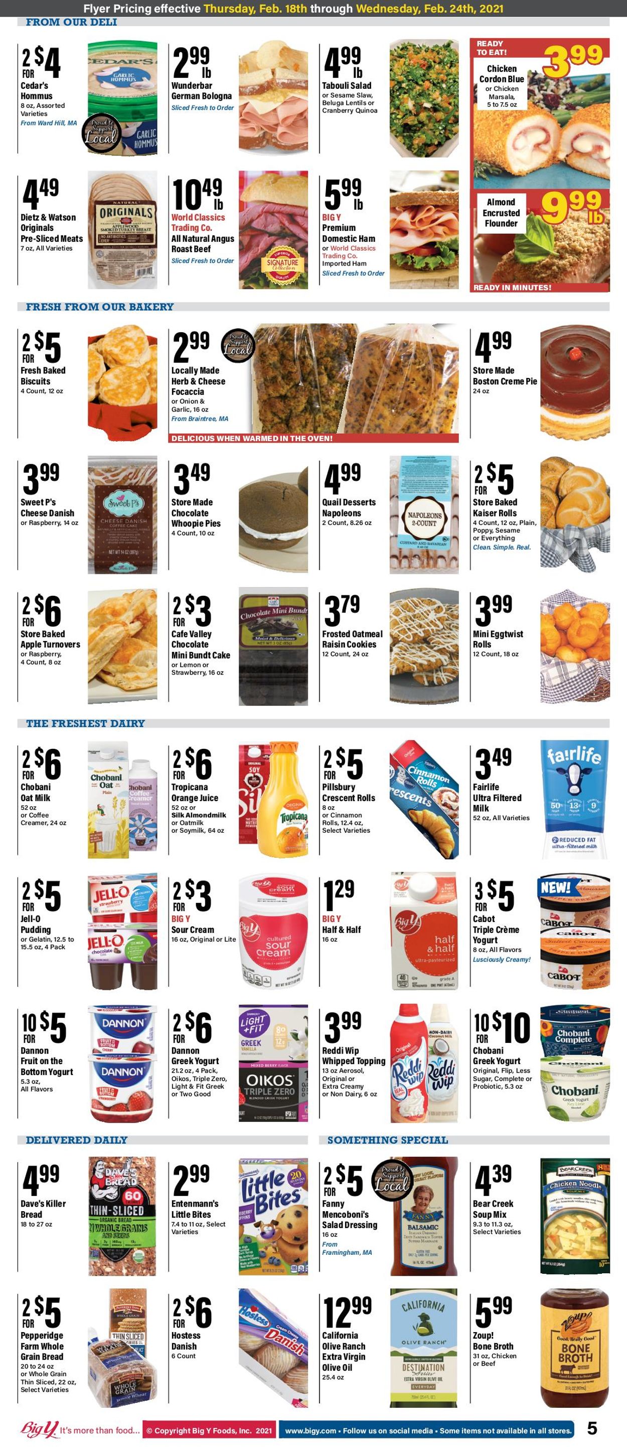 Catalogue Big Y from 02/18/2021