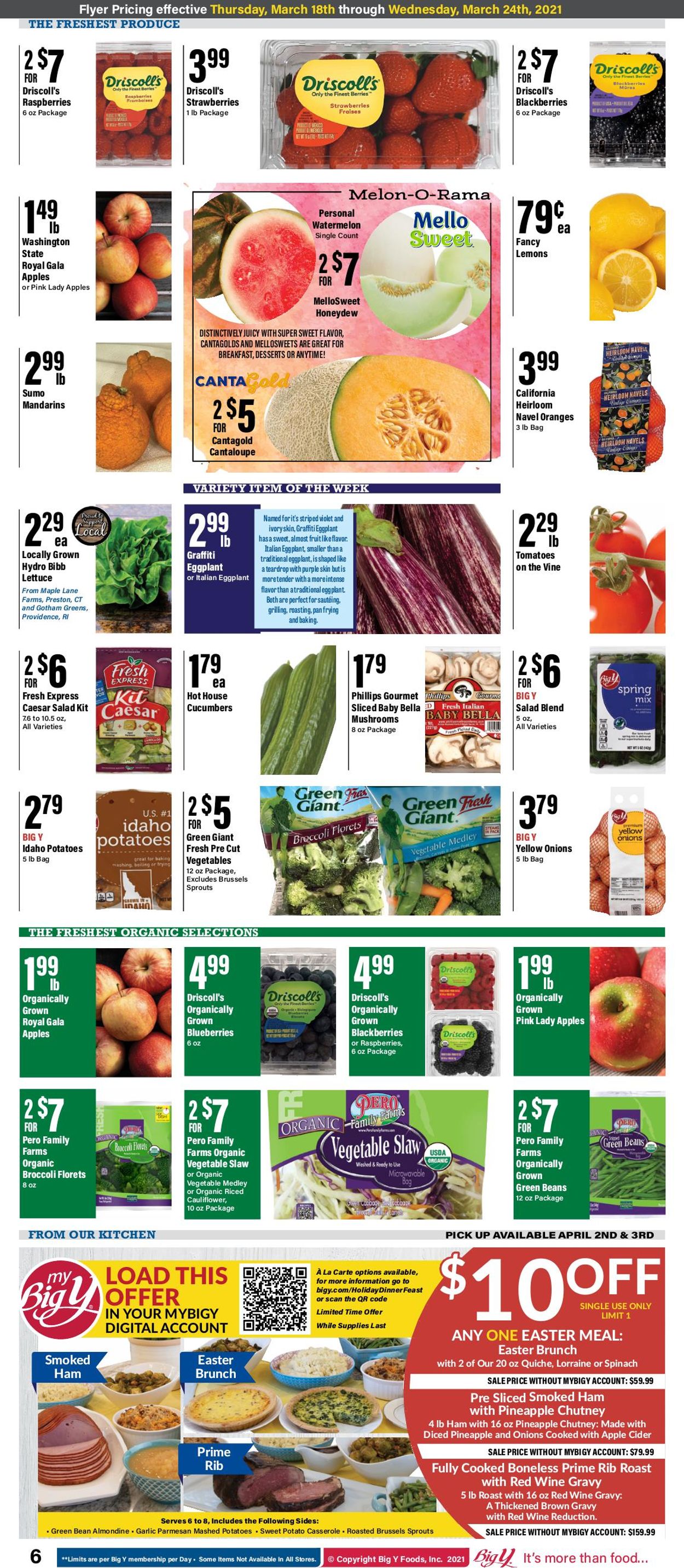 Catalogue Big Y from 03/18/2021