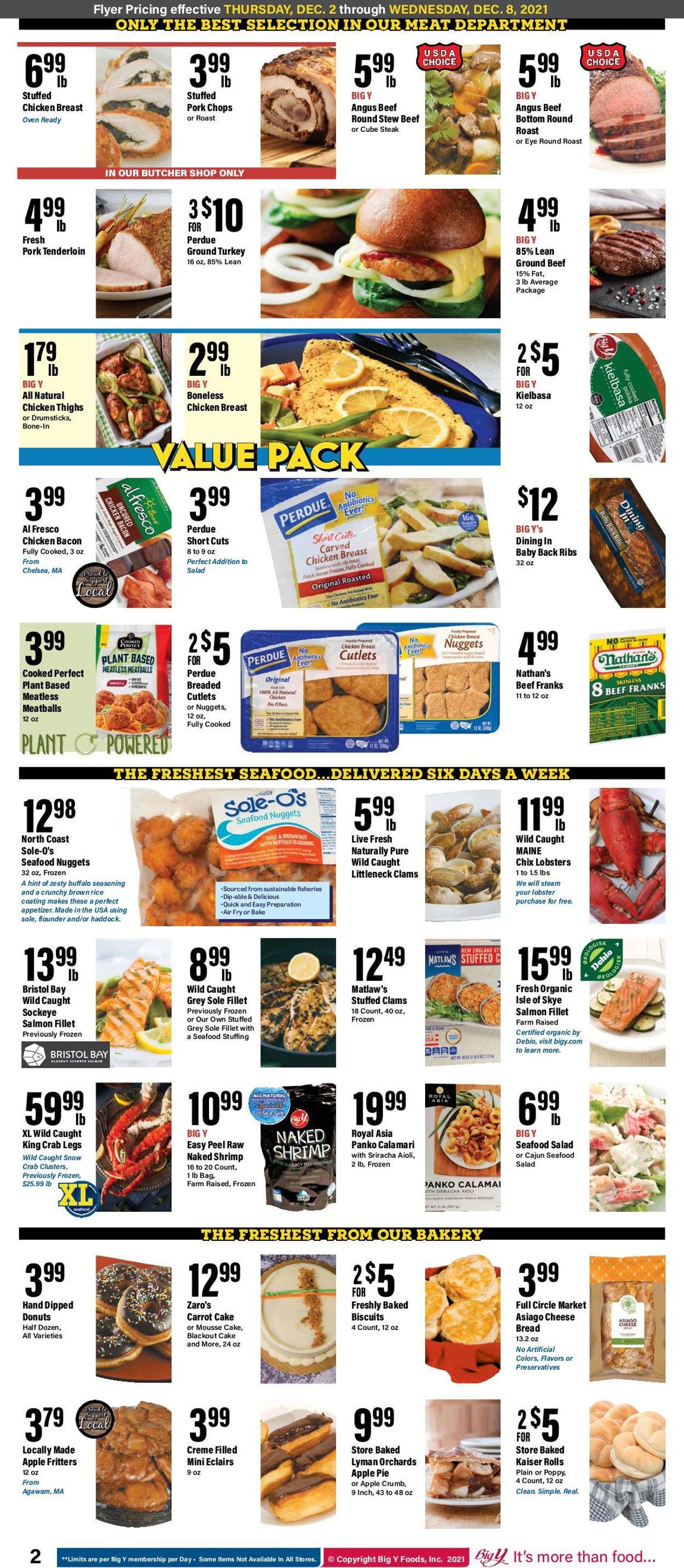 Catalogue Big Y from 12/02/2021