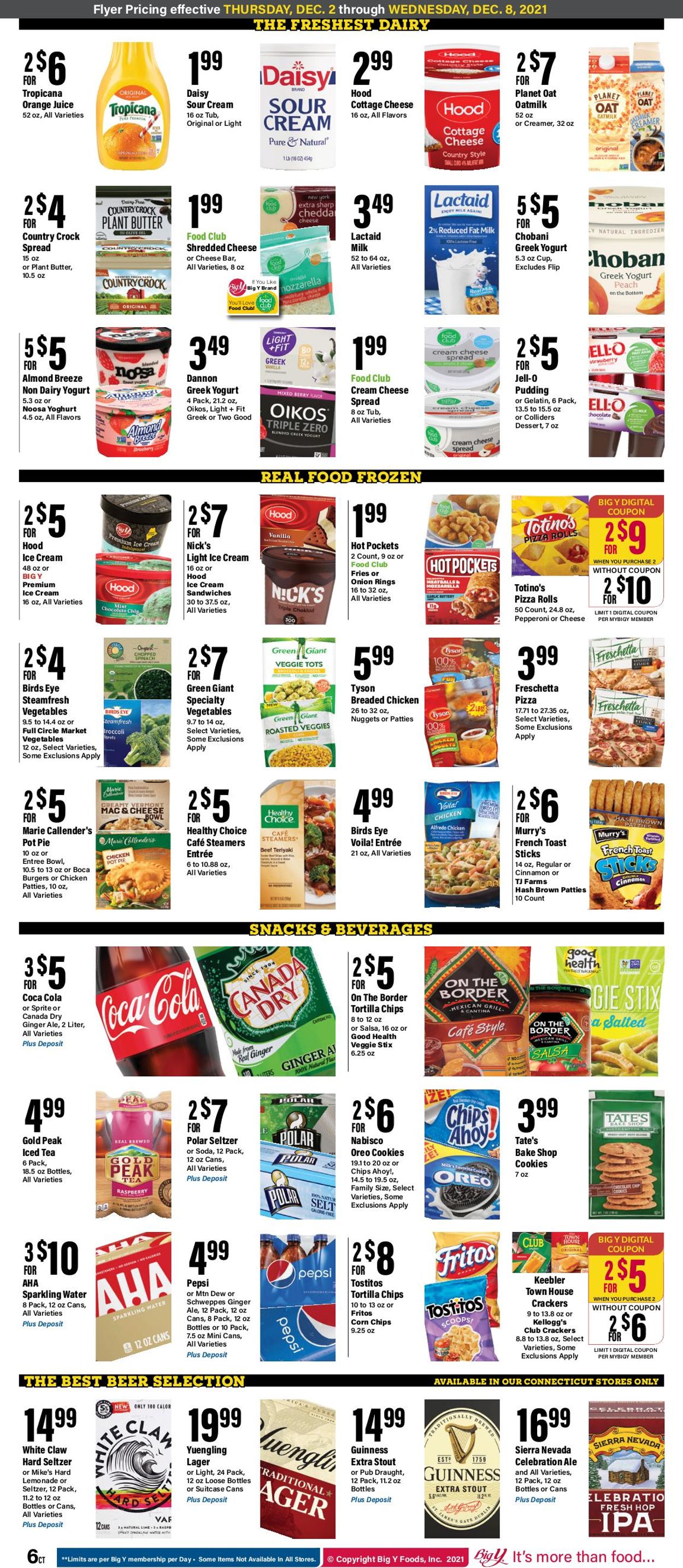 Catalogue Big Y from 12/02/2021