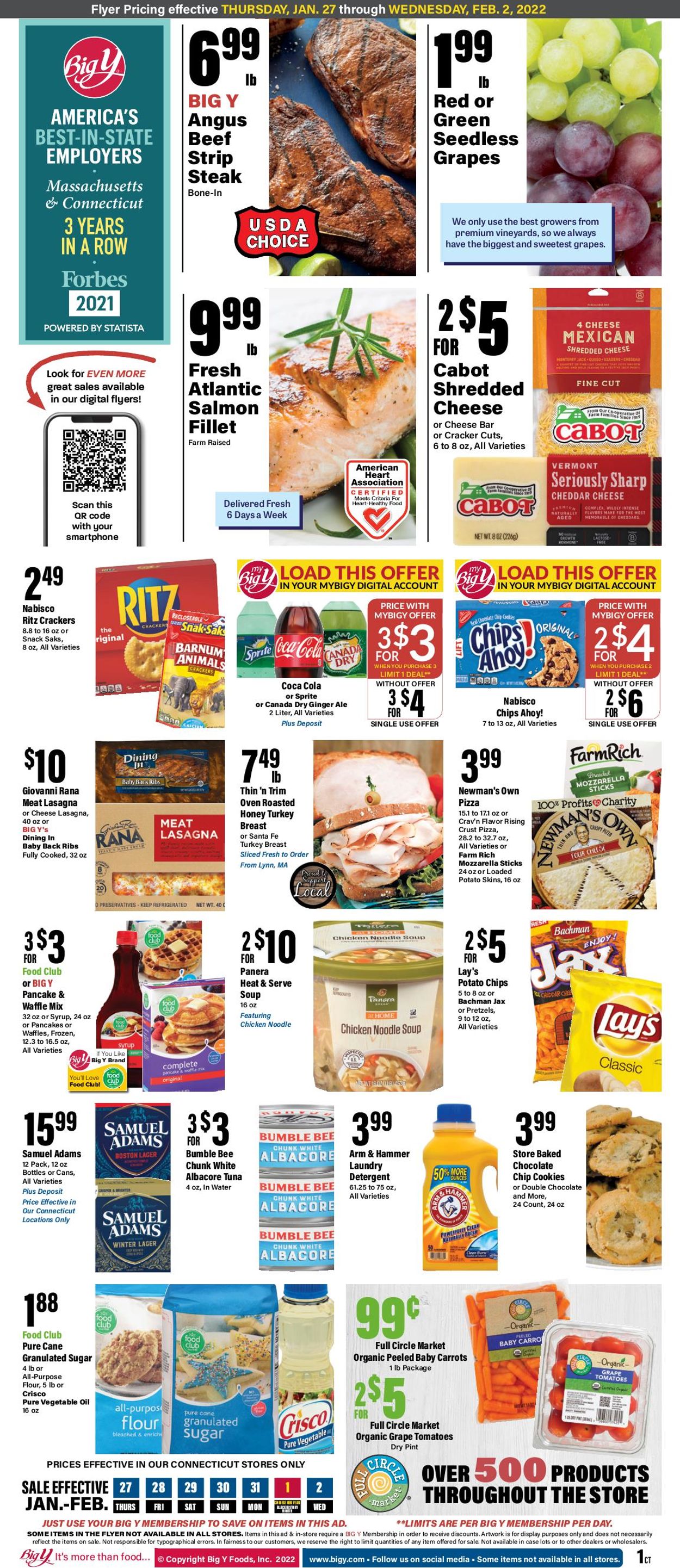 Catalogue Big Y from 01/27/2022
