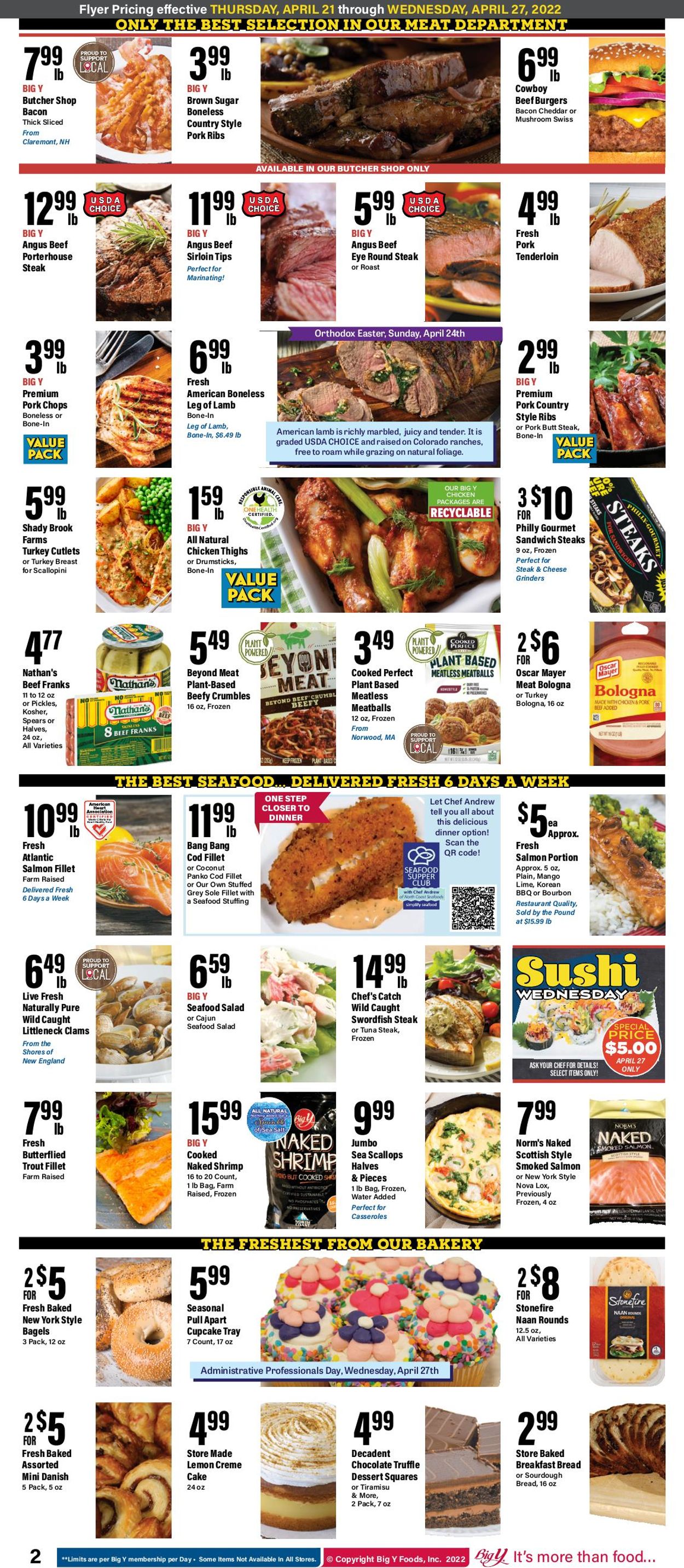 Catalogue Big Y from 04/21/2022