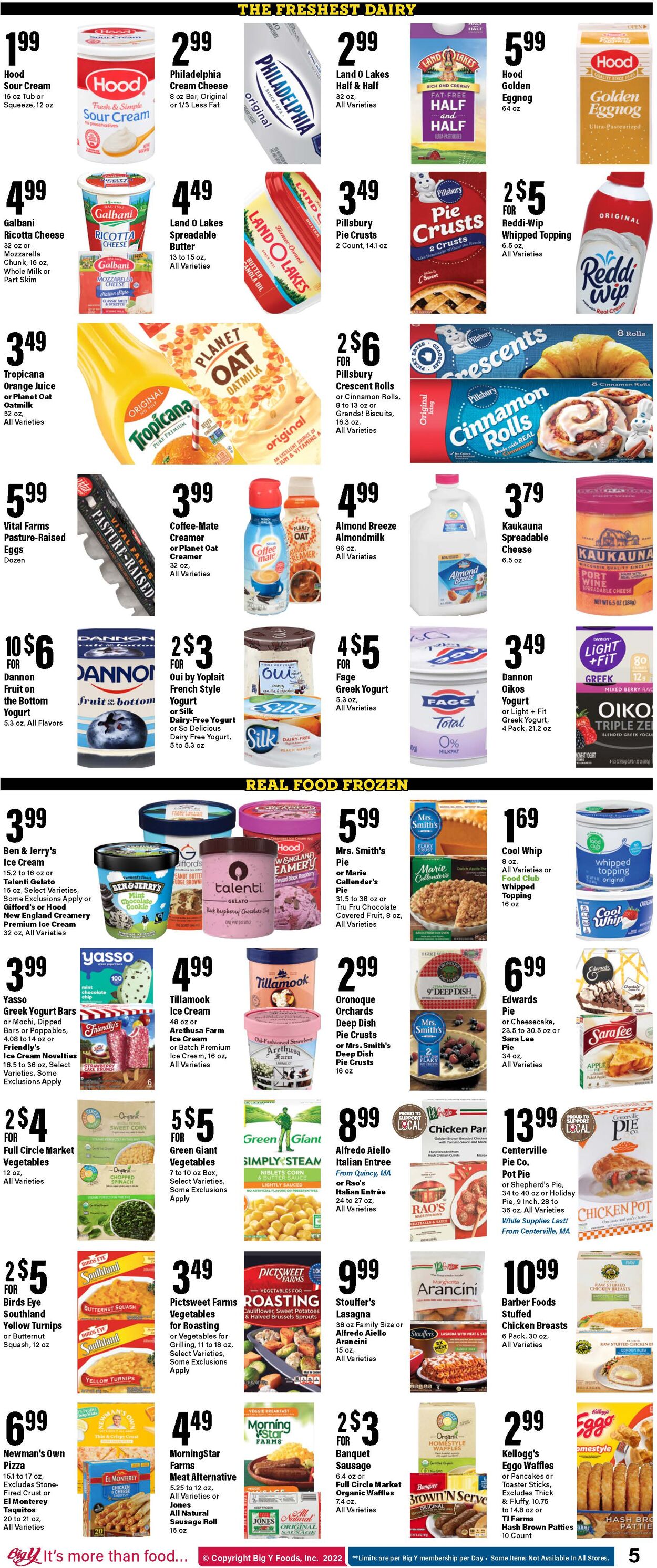 Catalogue Big Y from 11/17/2022