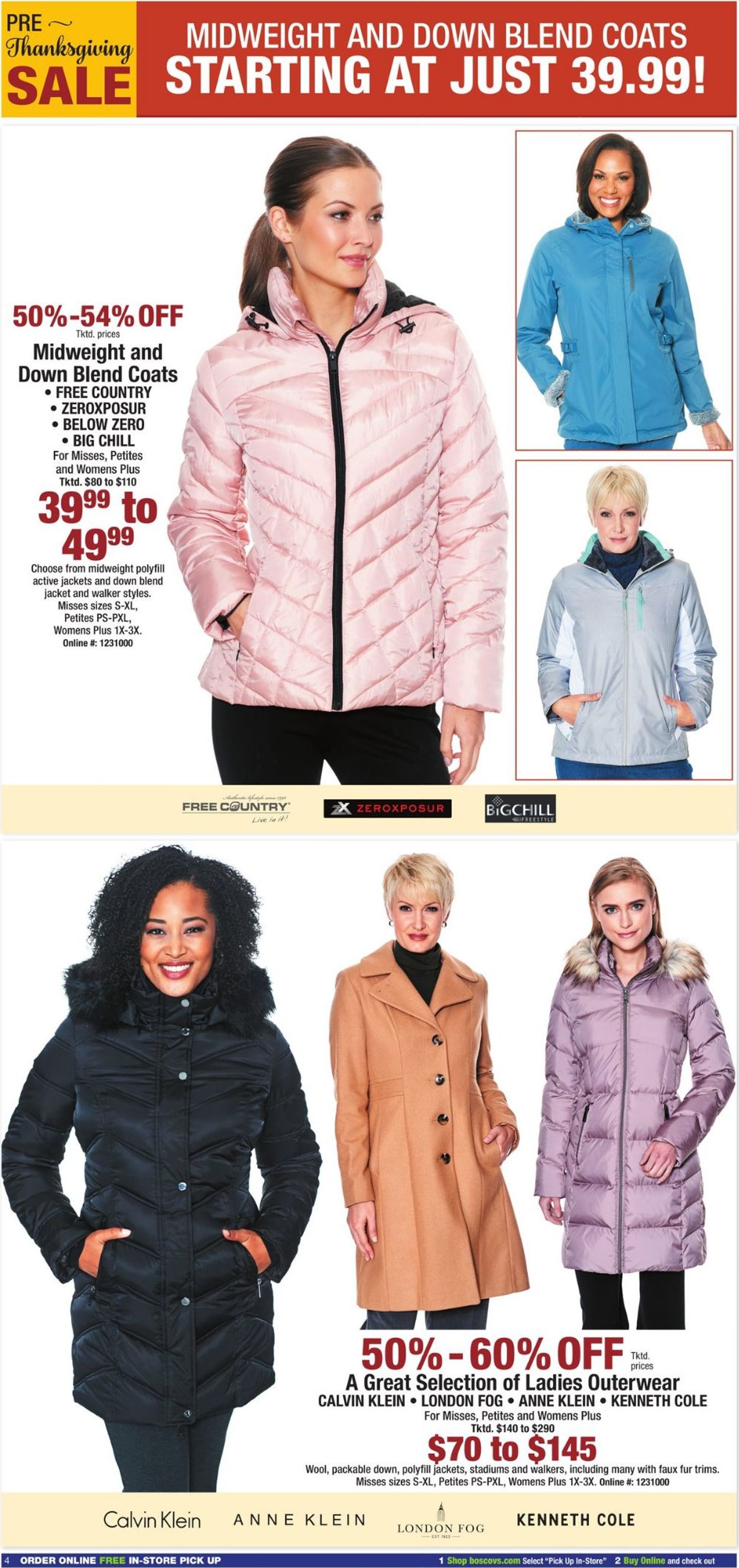 Catalogue Boscov's - Pre-Thanksgiving Sale 2019 from 11/20/2019