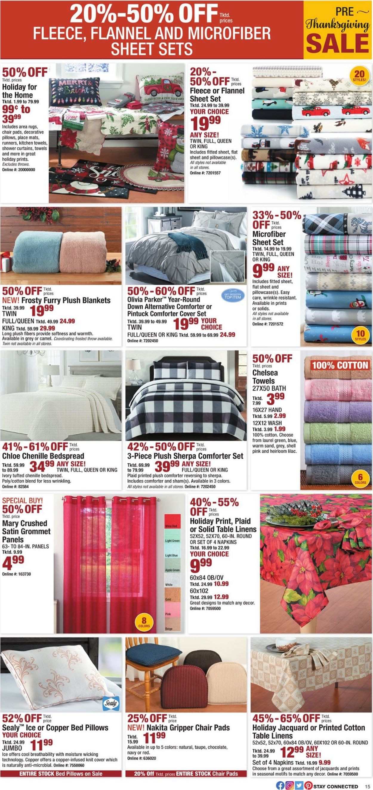 Catalogue Boscov's - Pre-Thanksgiving Sale 2019 from 11/20/2019