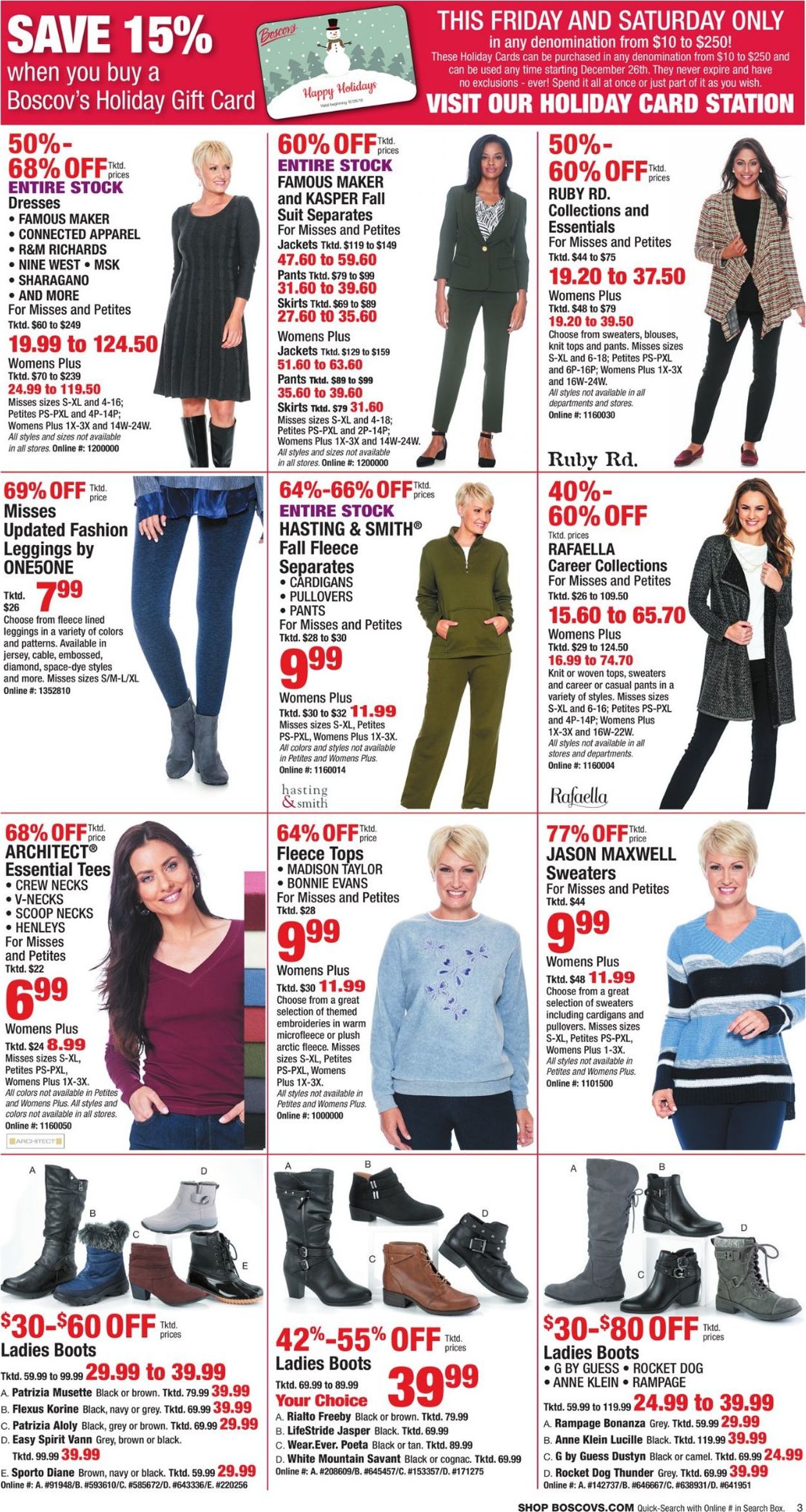 Catalogue Boscov's from 11/22/2019