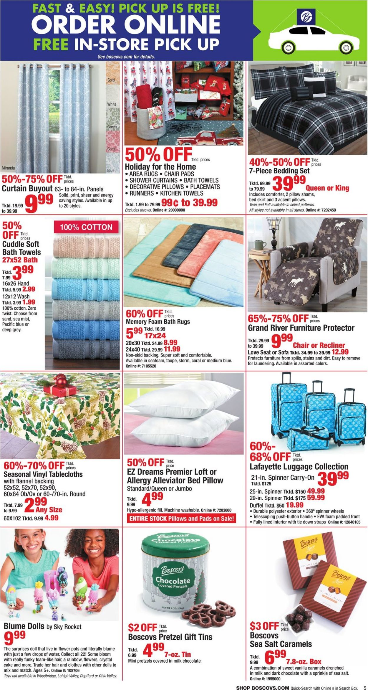 Catalogue Boscov's from 11/22/2019