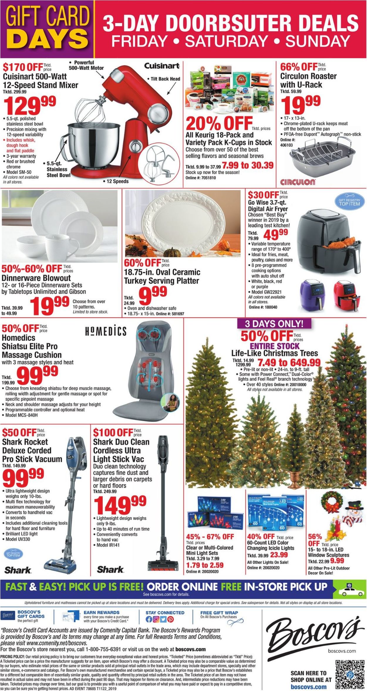 Catalogue Boscov's from 11/22/2019